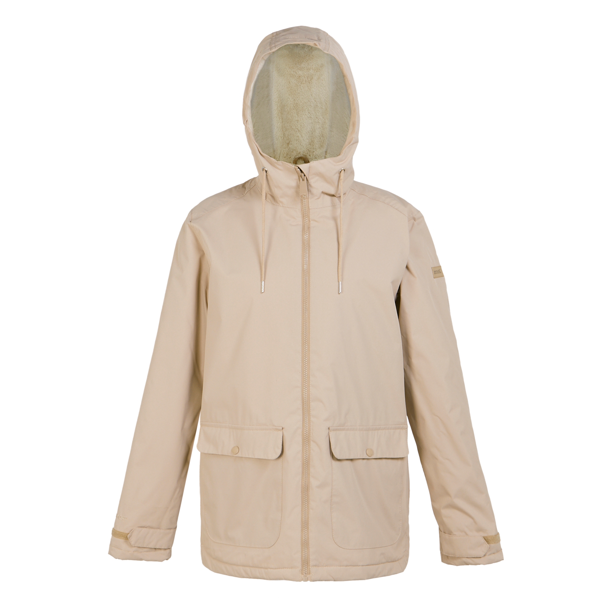 Women's Broadia Waterproof Jacket | Warm Taupe Light Vanilla