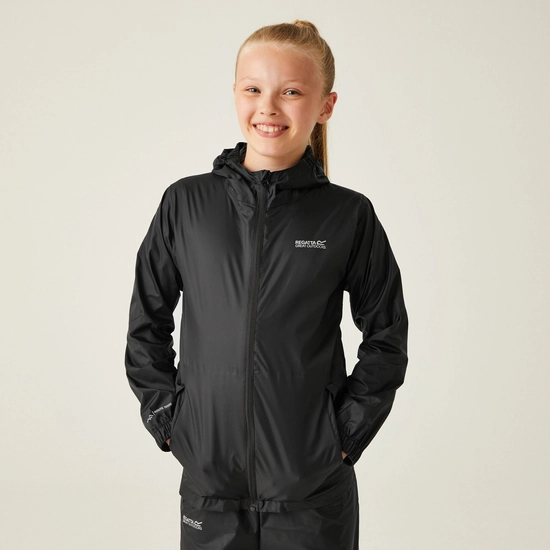 Kids' Pack It Waterproof Packaway Jacket | Exotic Plume Icy Morn