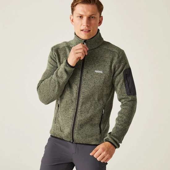 Men's Newhill Full Zip Fleece | Moroccan Blue Navy Fox