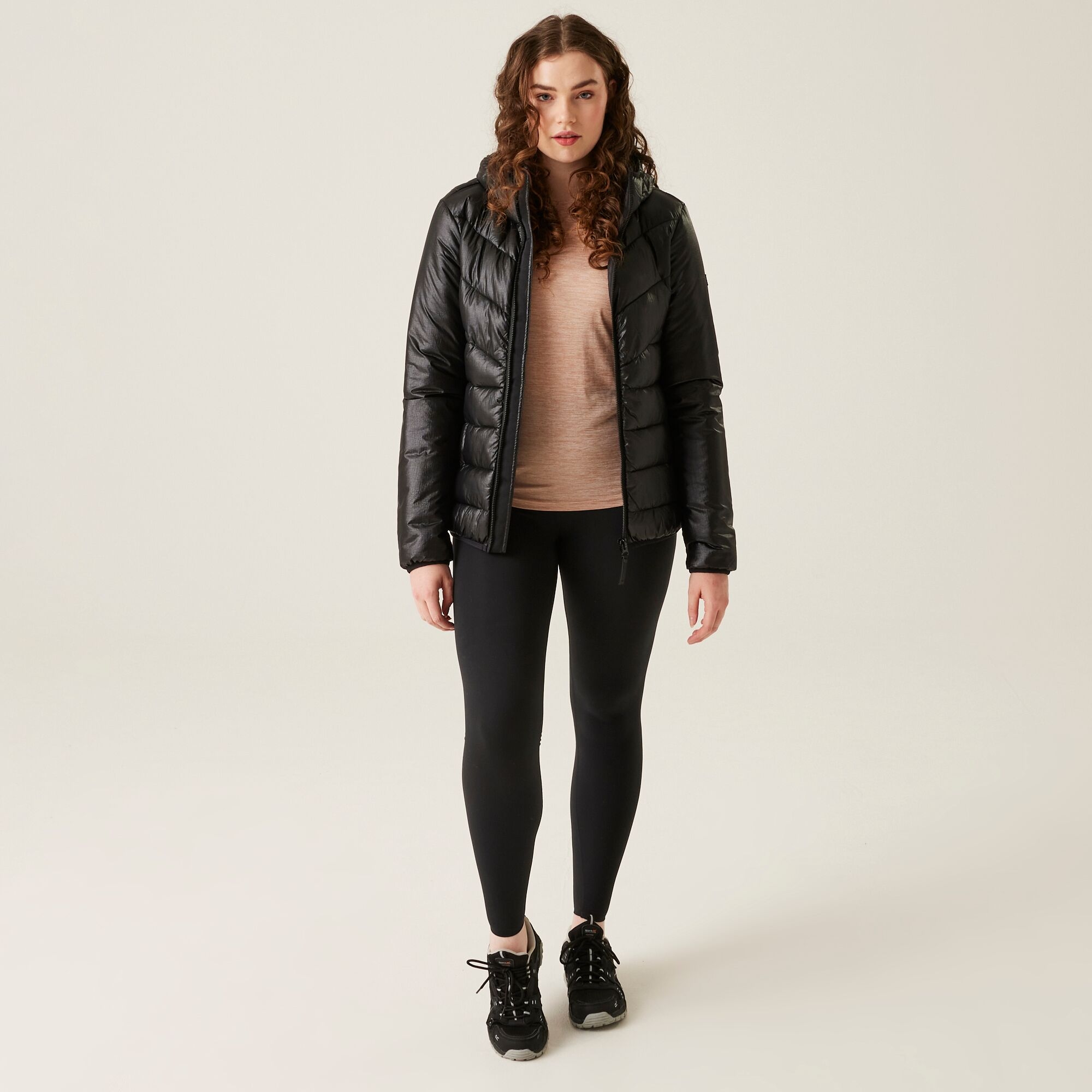 Women's Heatherly Quilted Jacket | Black