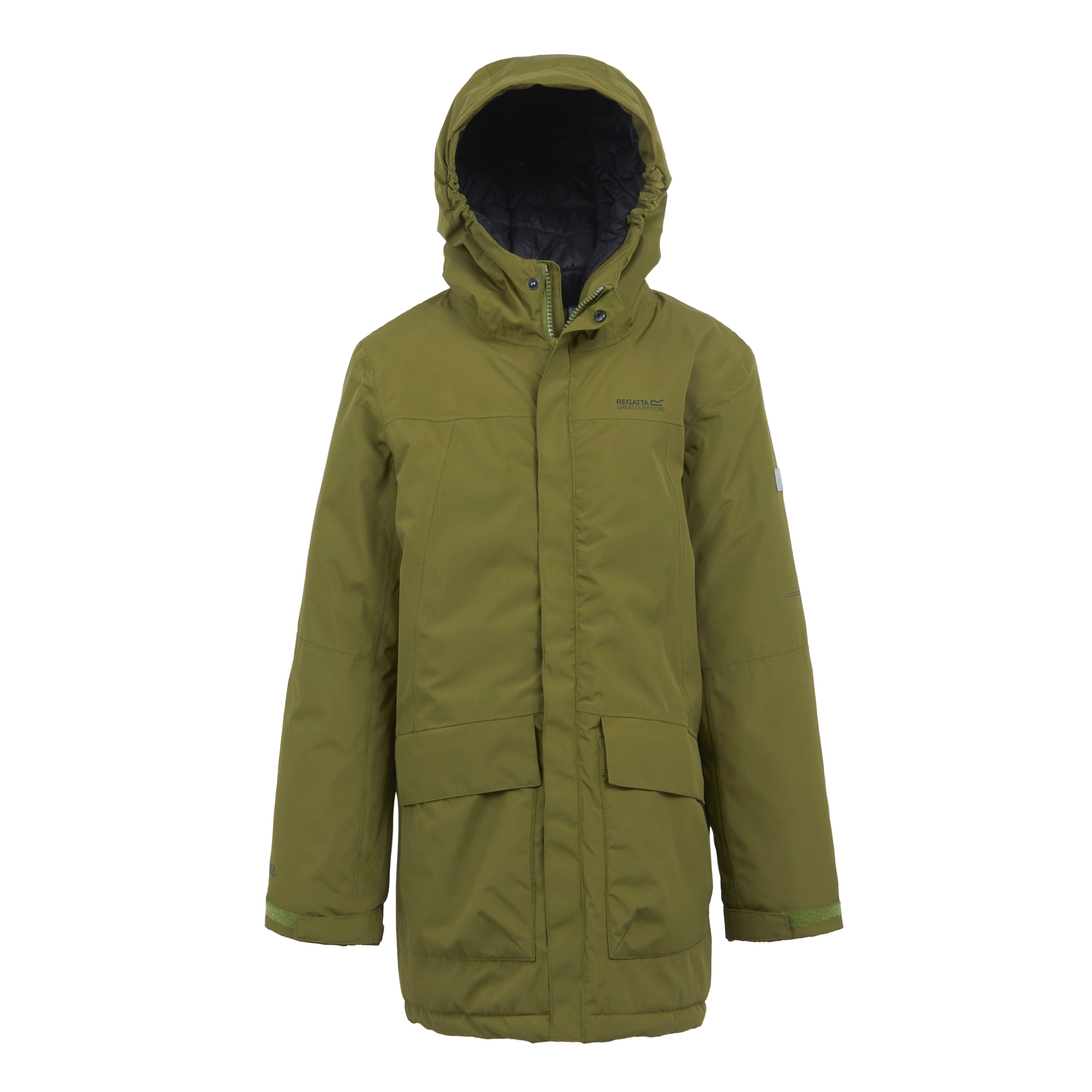 Kids' Farbank Waterproof Jacket | Nephrite Green Black