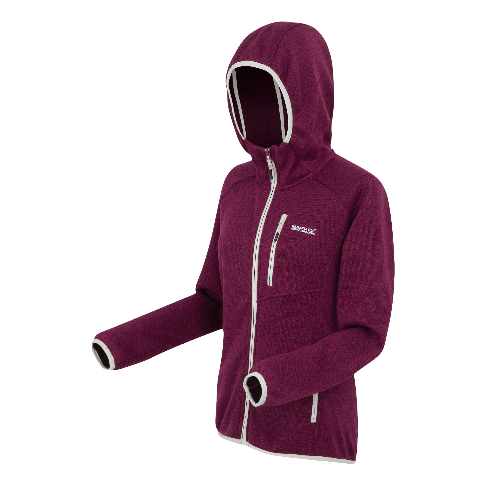 Women's Newhill II Hooded Fleece | Beaujolais Light Vanilla