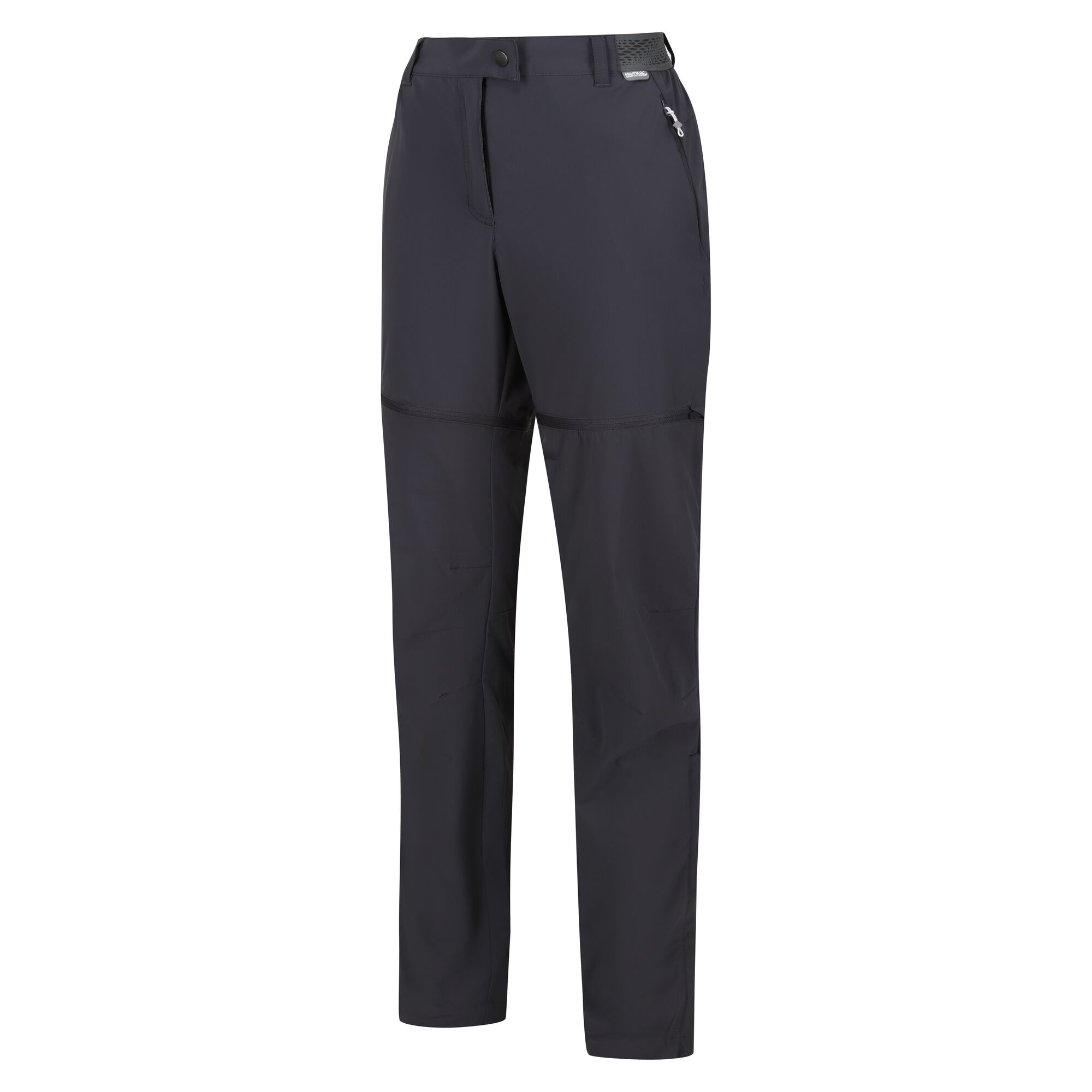 Women's Mountain Zip Off Walking Trousers | Seal Grey