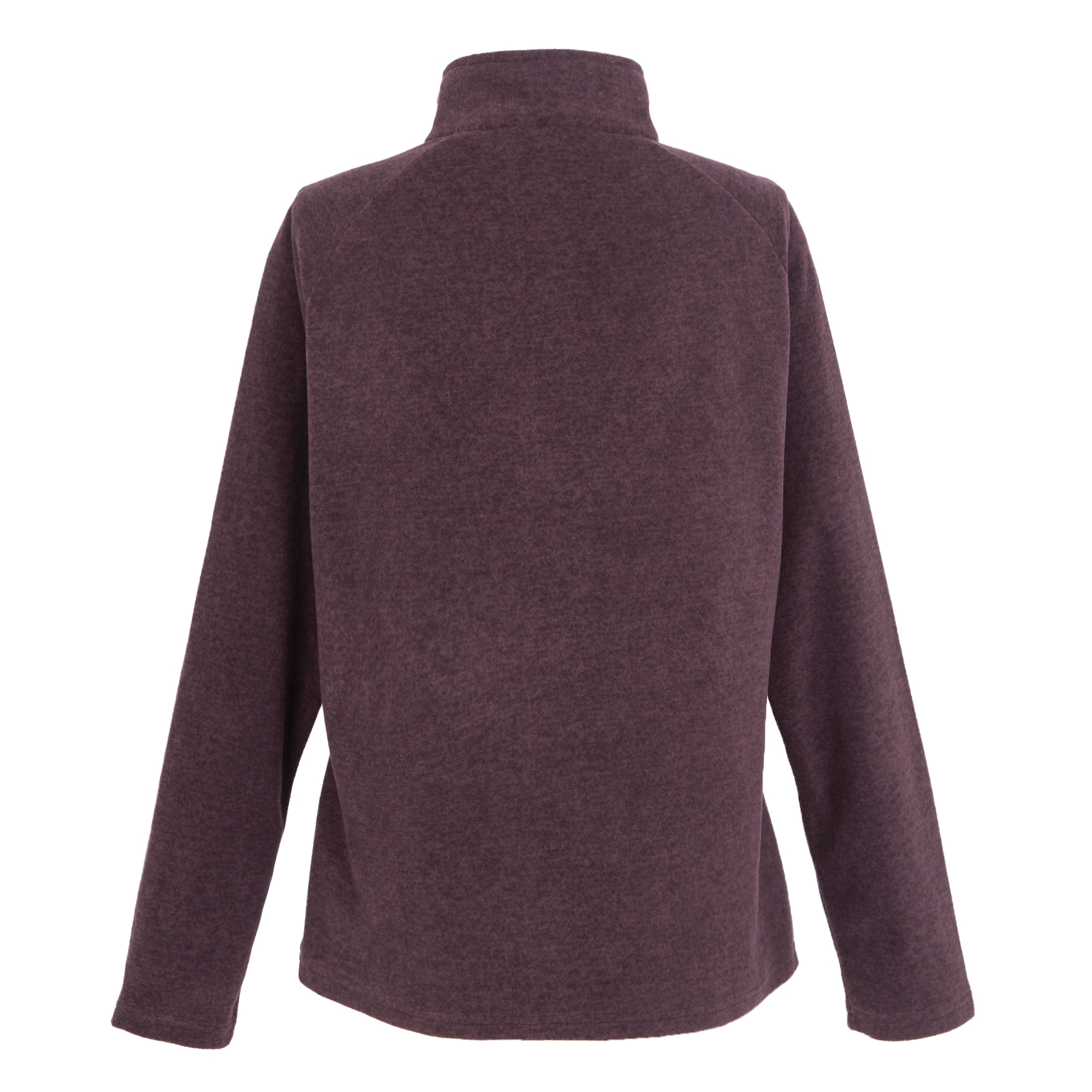 Women's Pimlo Half Zip Velour Fleece | Deep Plum