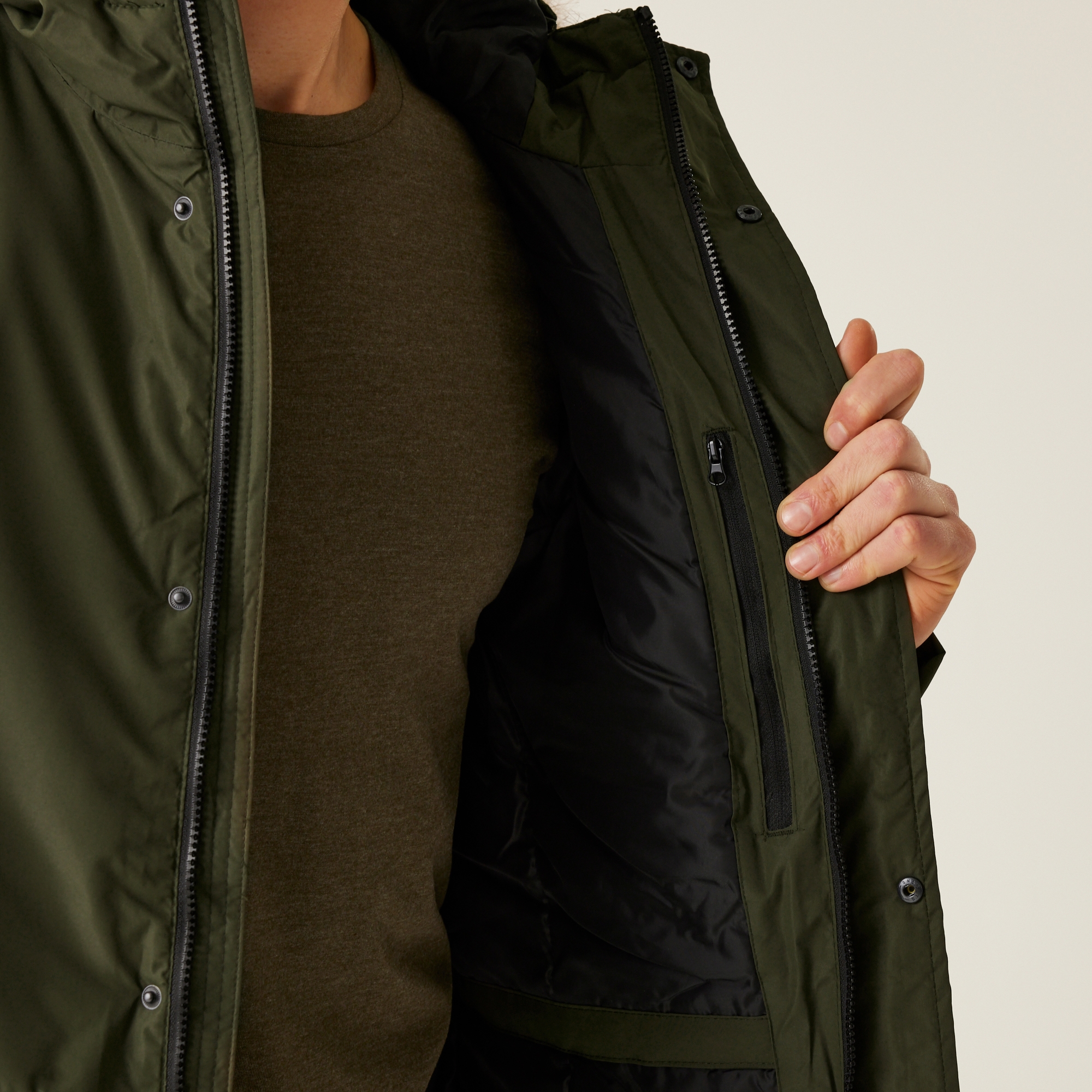 Men's Salinger IV Waterproof Jacket | Dark Khaki