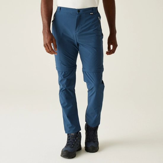 Men's Travel Light Zip Off Packaway Trousers | Golden Sand