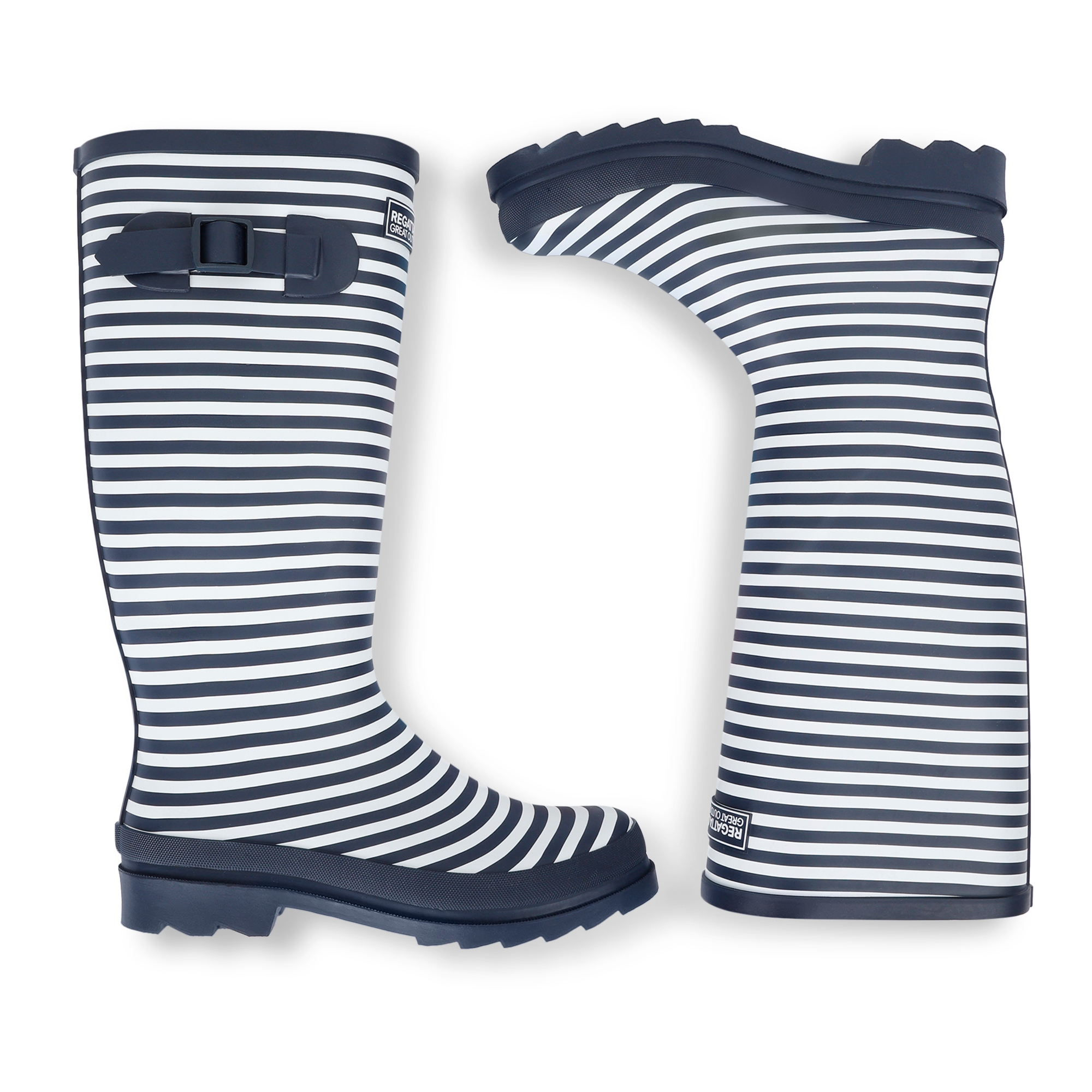 Women's Fairweather III Wellies | Navy White Stripe