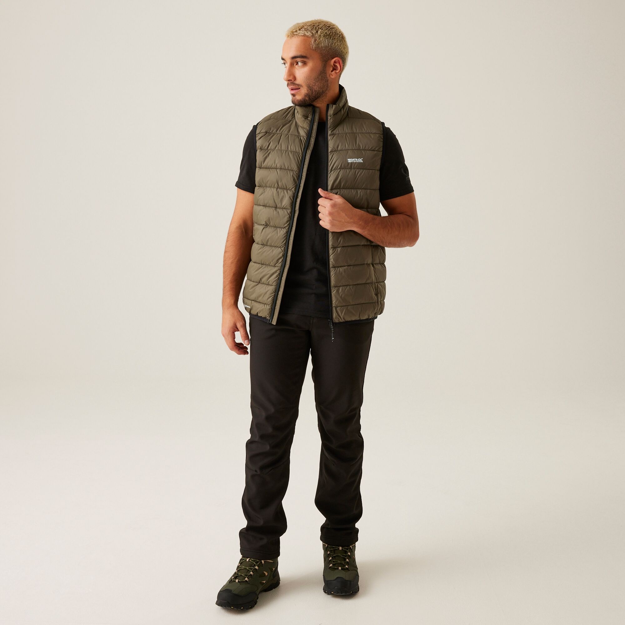 Men's Marizion Padded Gilet | Crocodile