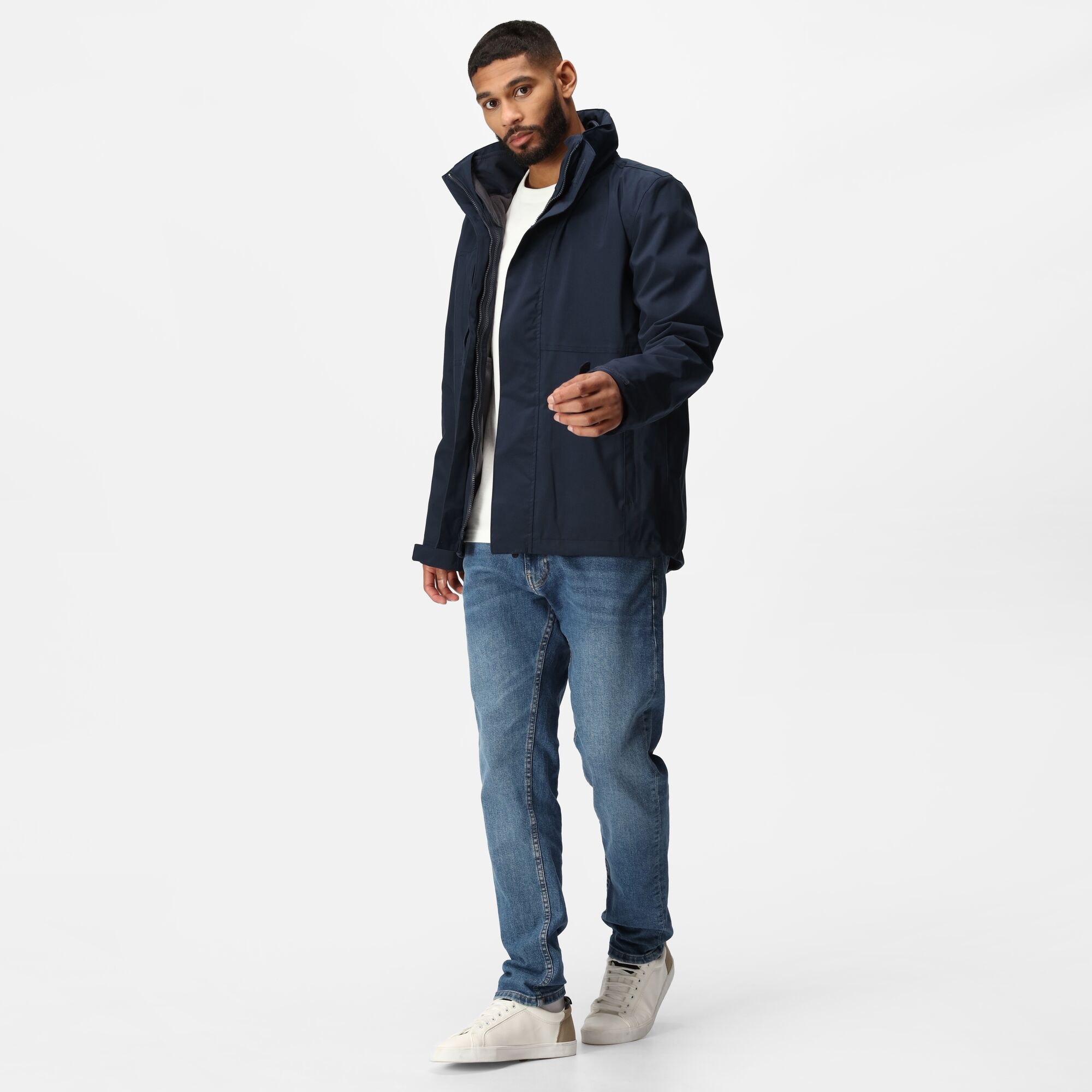 Men's Kingsley Waterproof Stretch 3 in 1 Jacket | Navy