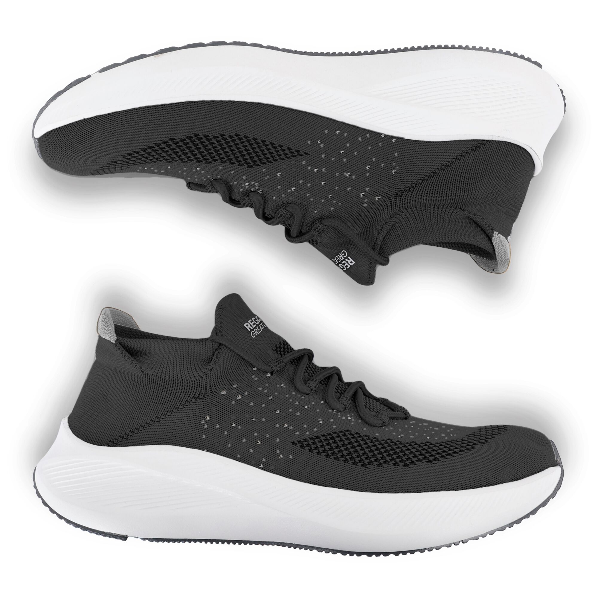 Men's Orton Trainers | Black Grey