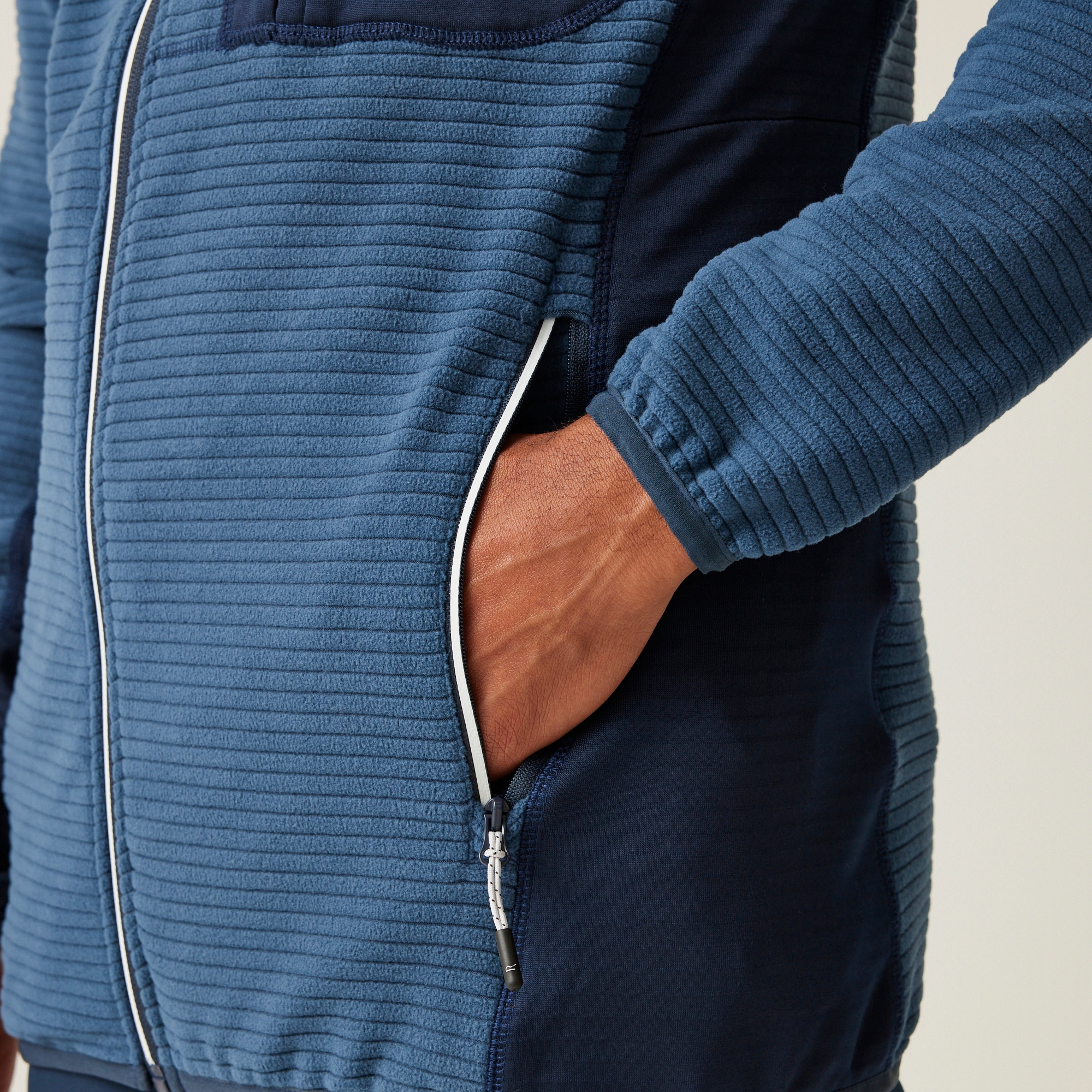 Men's Lakewright Full Zip Fleece | Moonlight Denim Navy