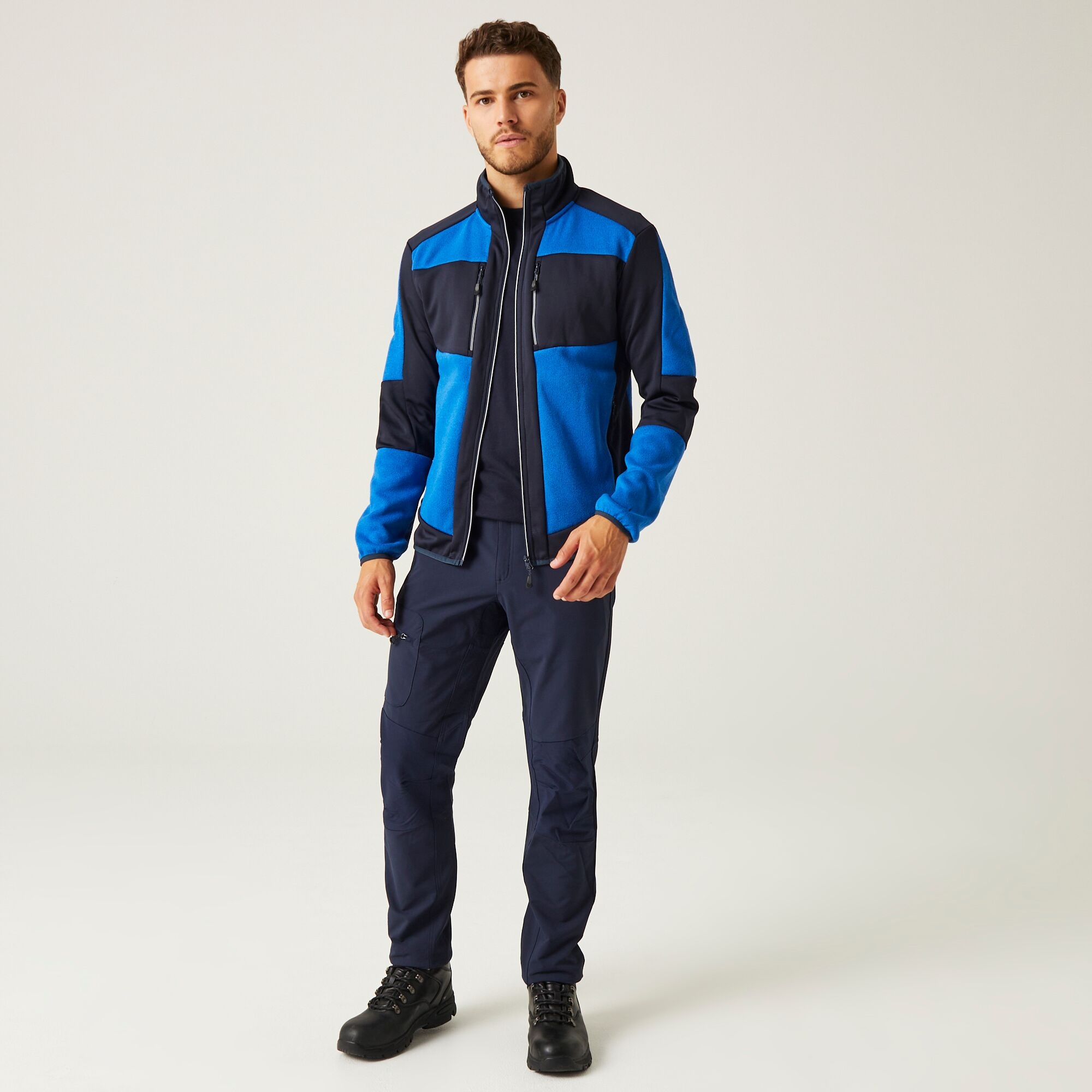 Men's E-Volve Stretch Midlayer | Strong Blue Navy