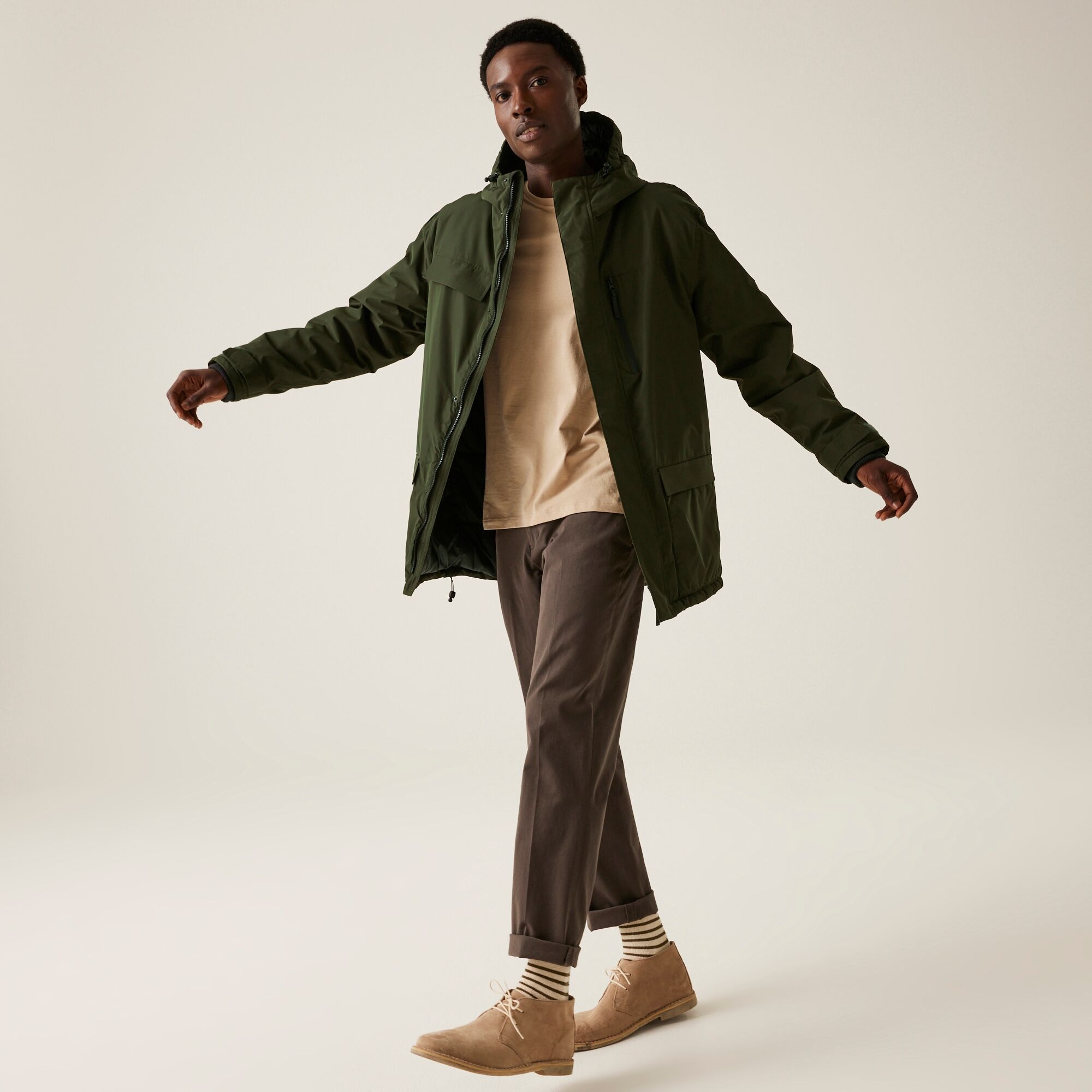 Men's Penbreck II Waterproof Jacket | Dark Khaki