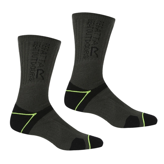 2 Pack Blister Protection II Sock | Dark Denim Dark Red