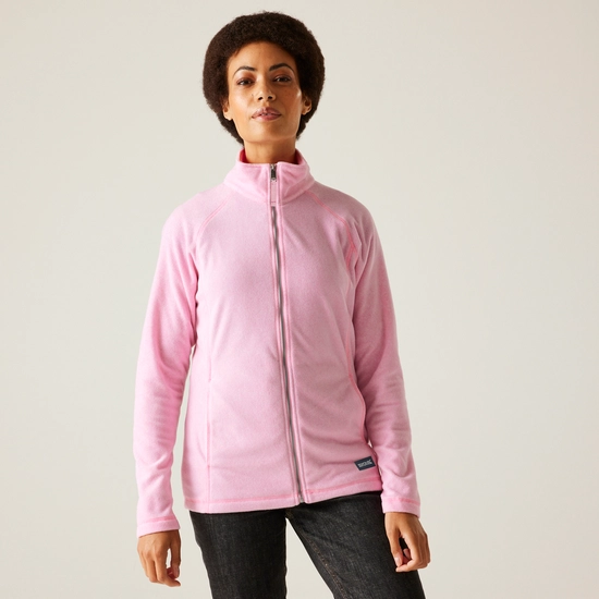 Women's Mayse Full Zip Fleece | Dark Grey Marl