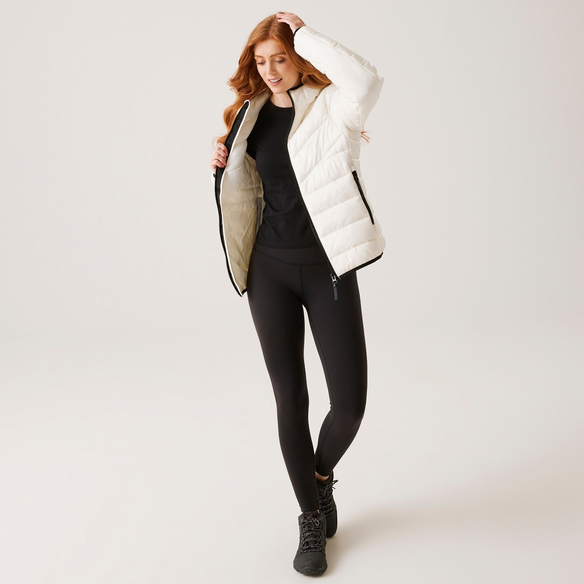 Women's Heatherly Quilted Jacket | Blanc De Blanc