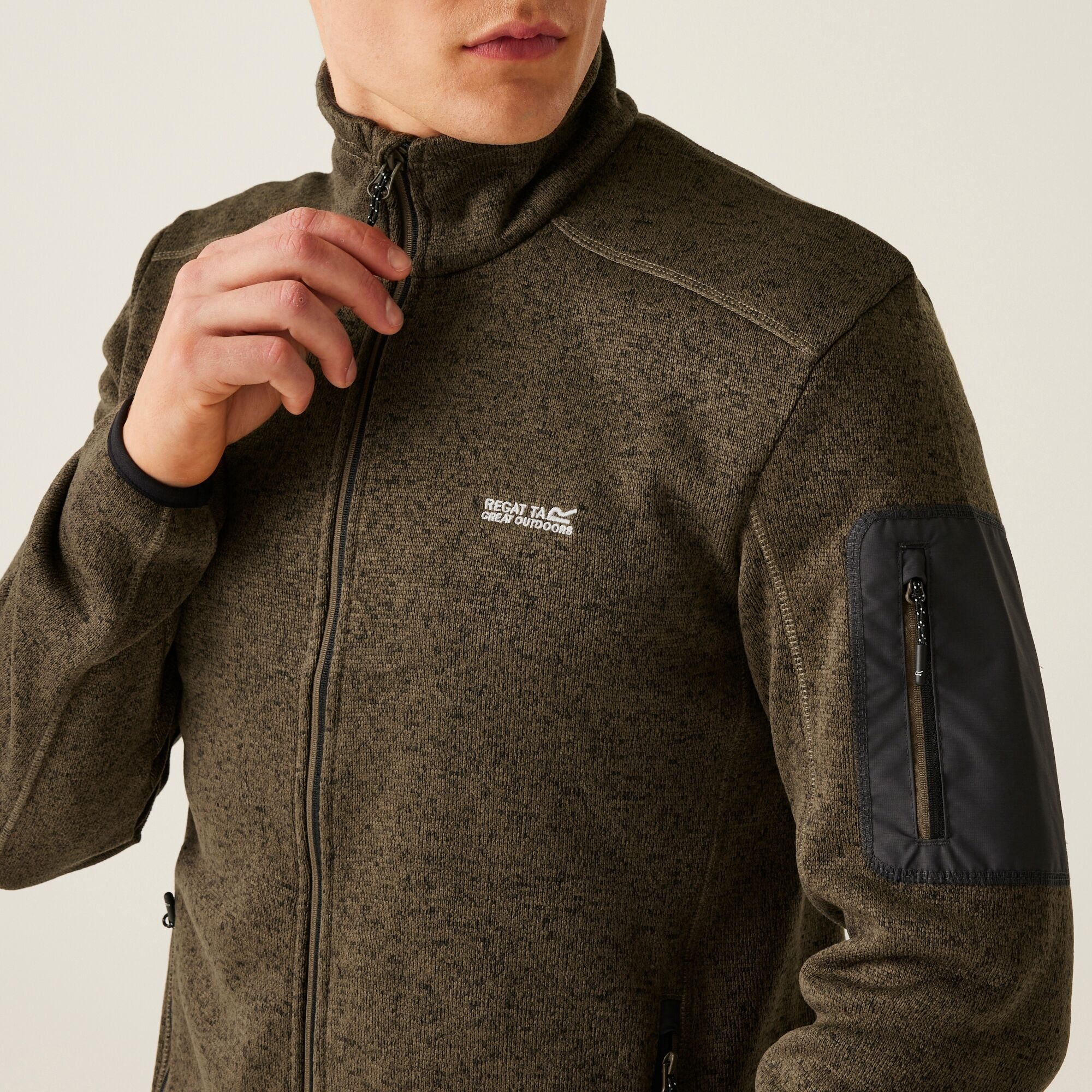 Men's Newhill Full Zip Fleece | Crocodile