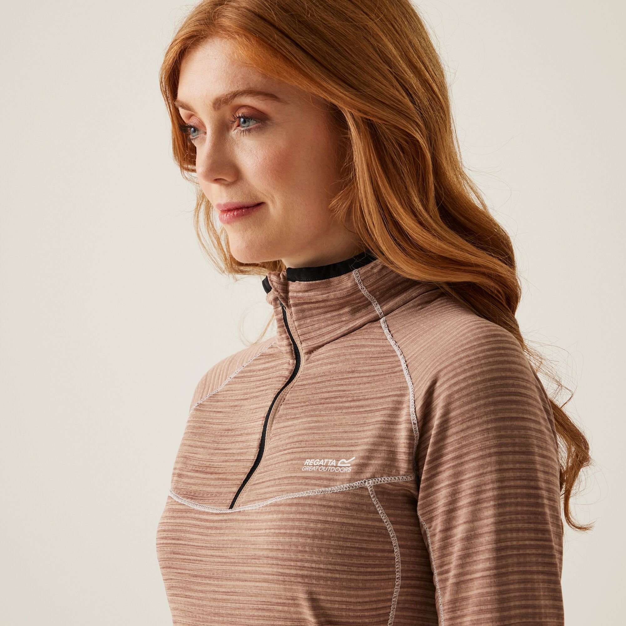 Women's Yonder II Half Zip Fleece | Warm Taupe