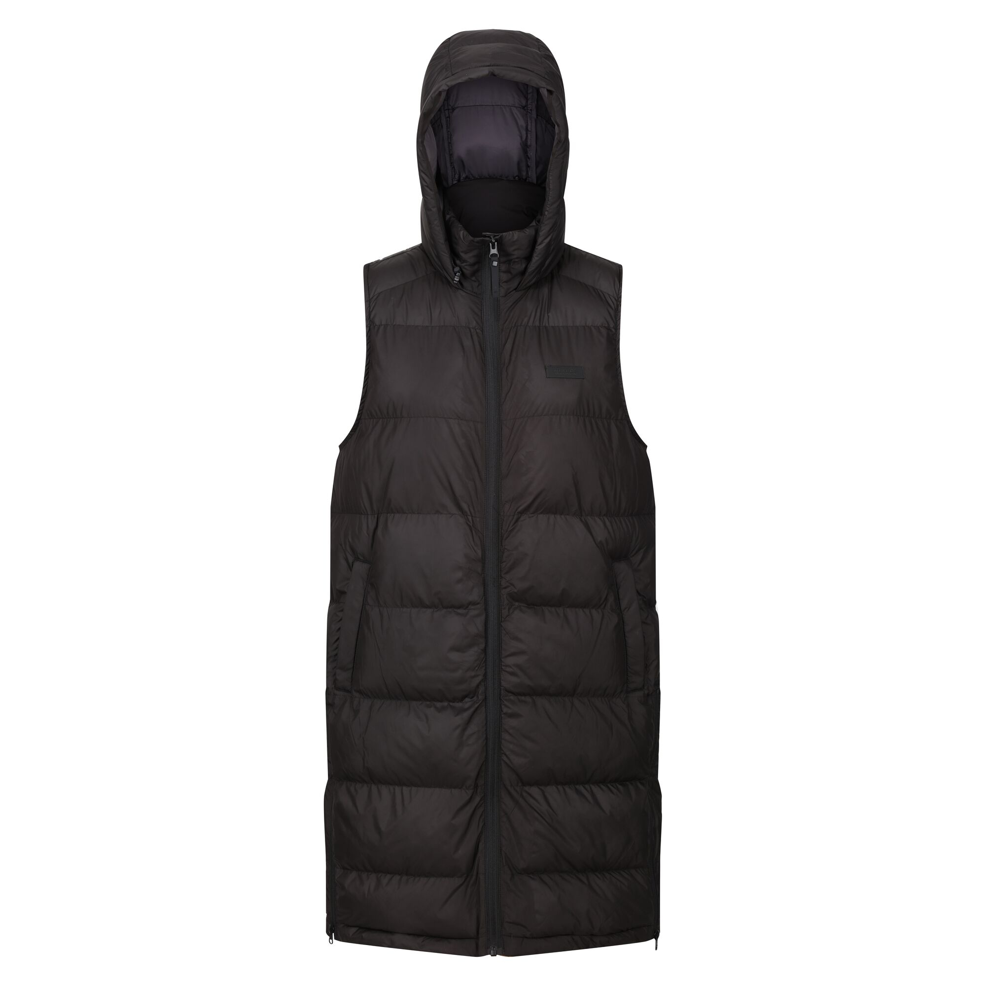 Women's Ganella Quilted Longline Gilet | Black