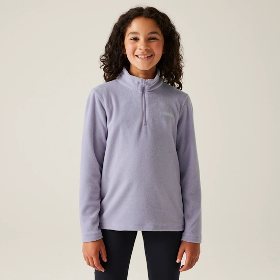 Kids' Hot Shot II Half Zip Fleece | Black Black