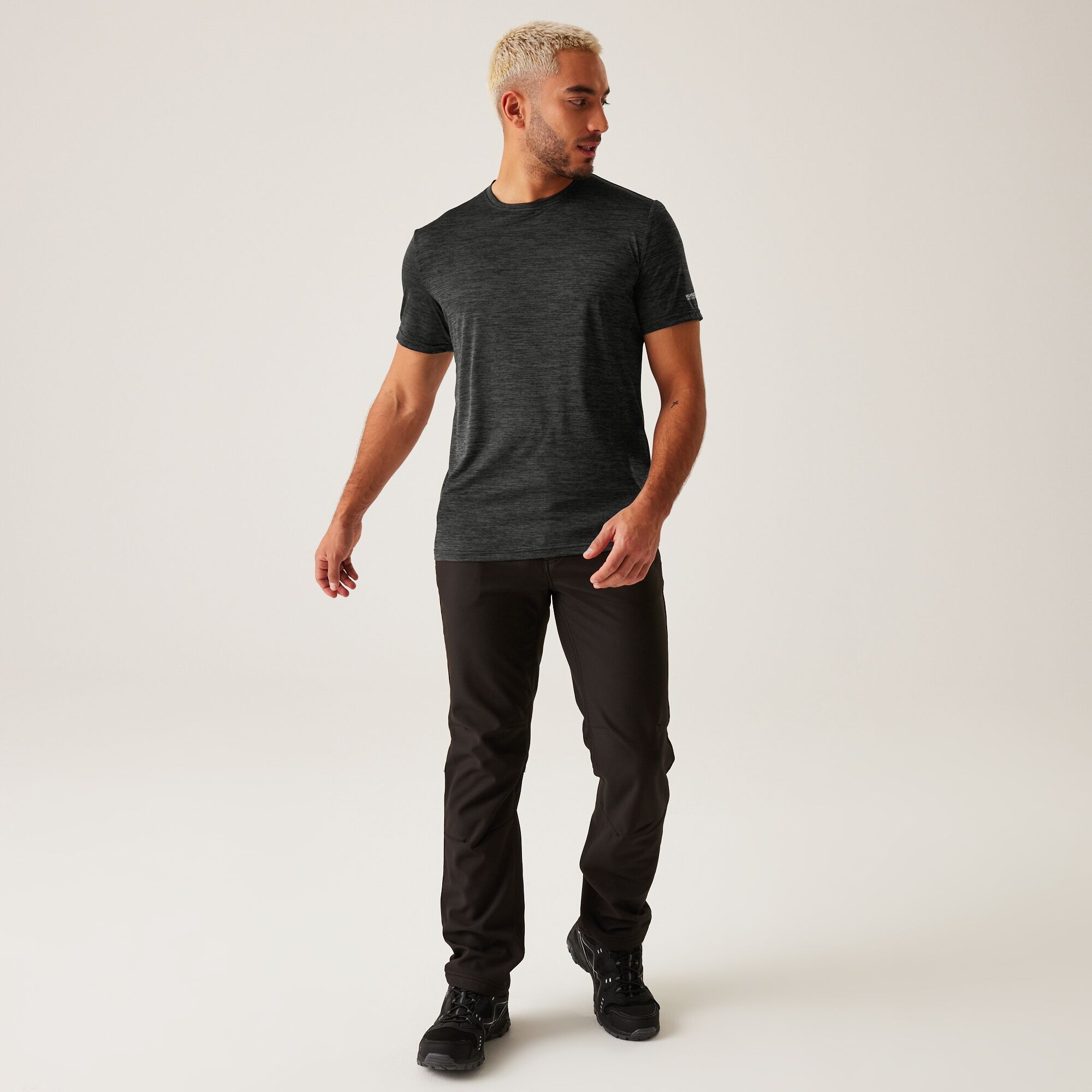 Men's Fingal Edition Marl T-Shirt | Ash