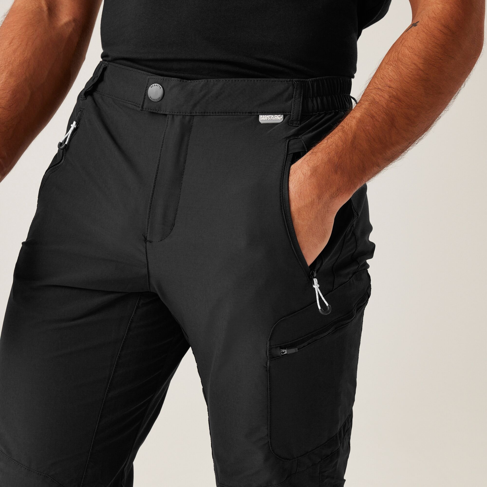 Men's Highton Lined Walking Trousers | Black