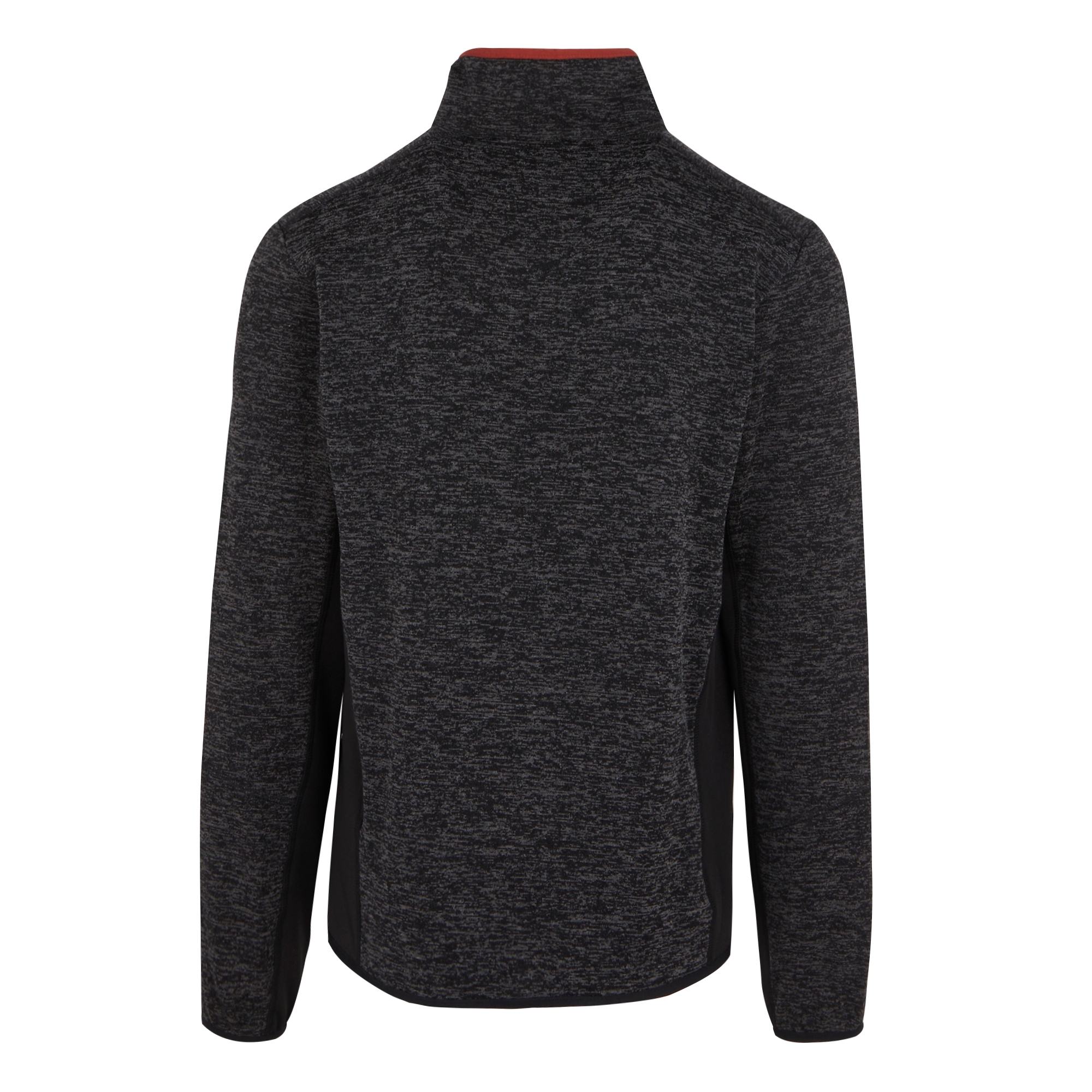 Men's Baslinn Full Zip Fleece | Black Marl Black