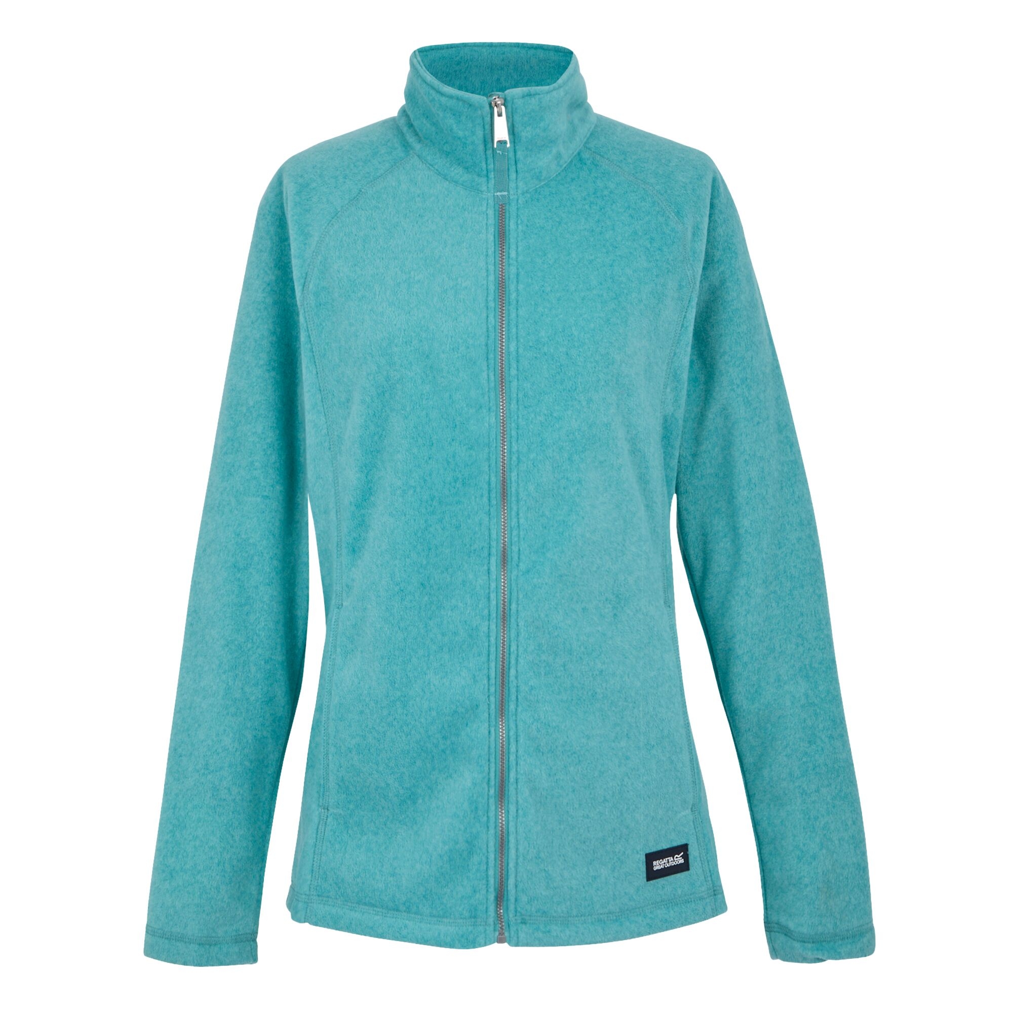 Women's Mayse Full Zip Fleece | Turquoise Marl