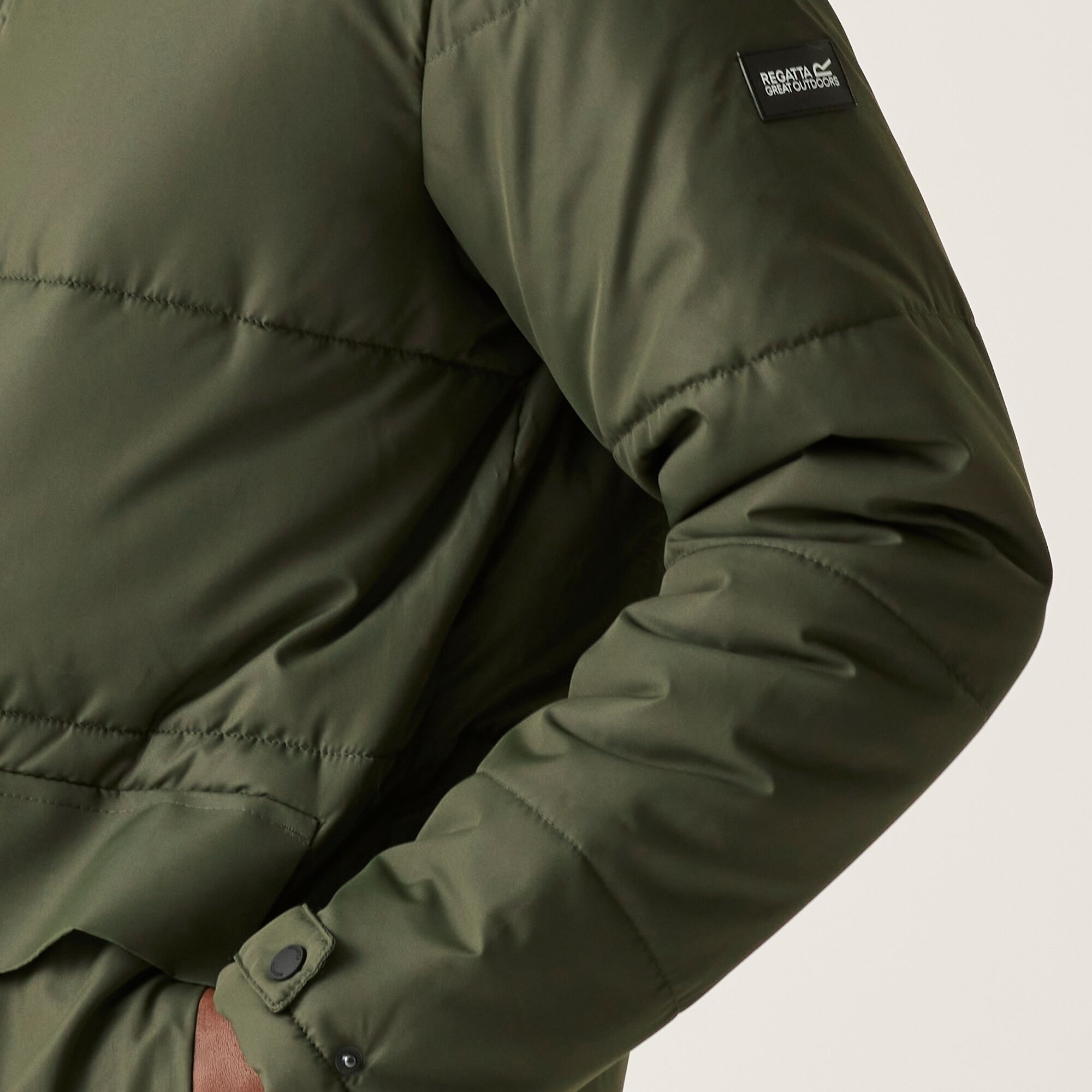 Men's Falkner Padded Jacket | Dark Khaki