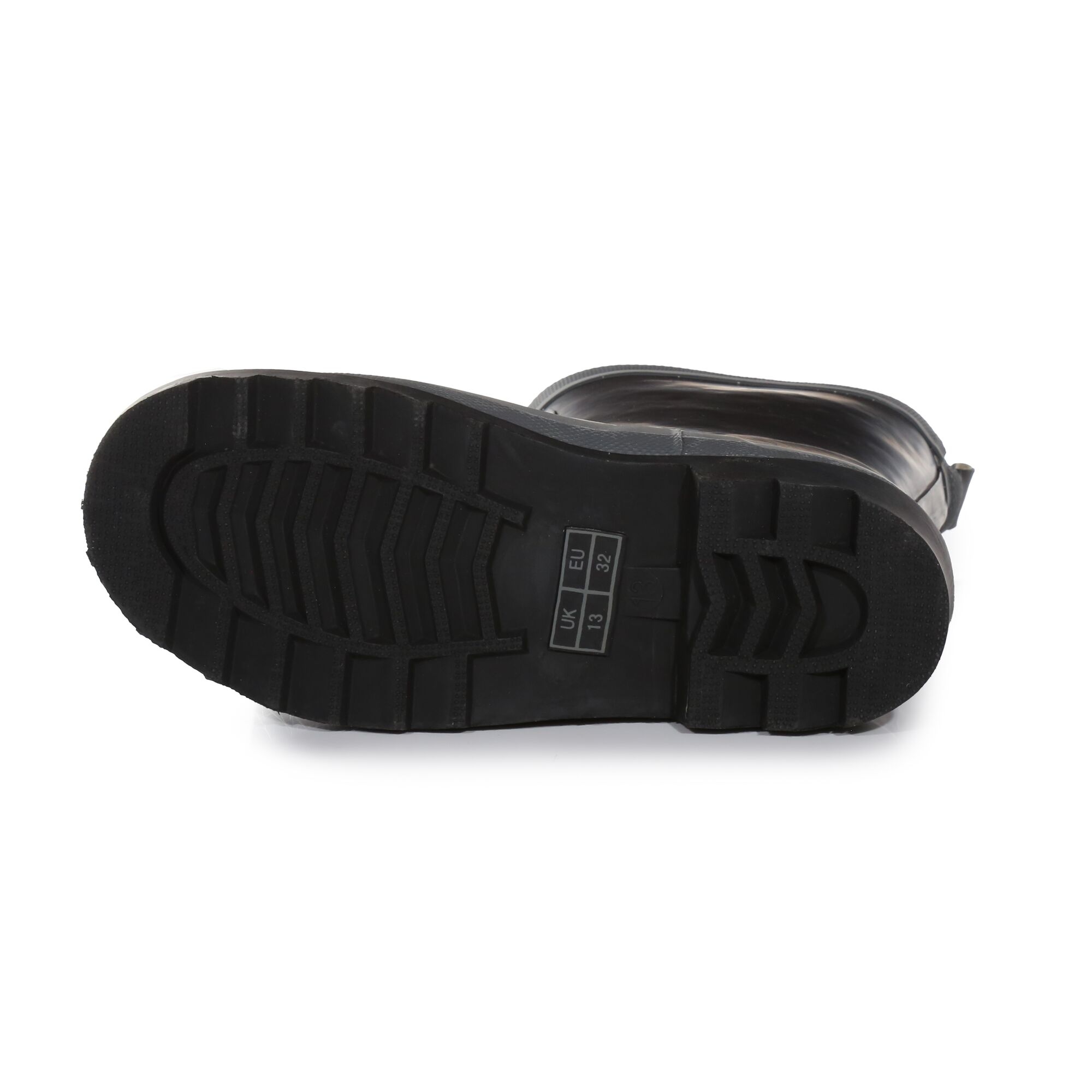 Kids' Foxfire Reflective Wellies | Black