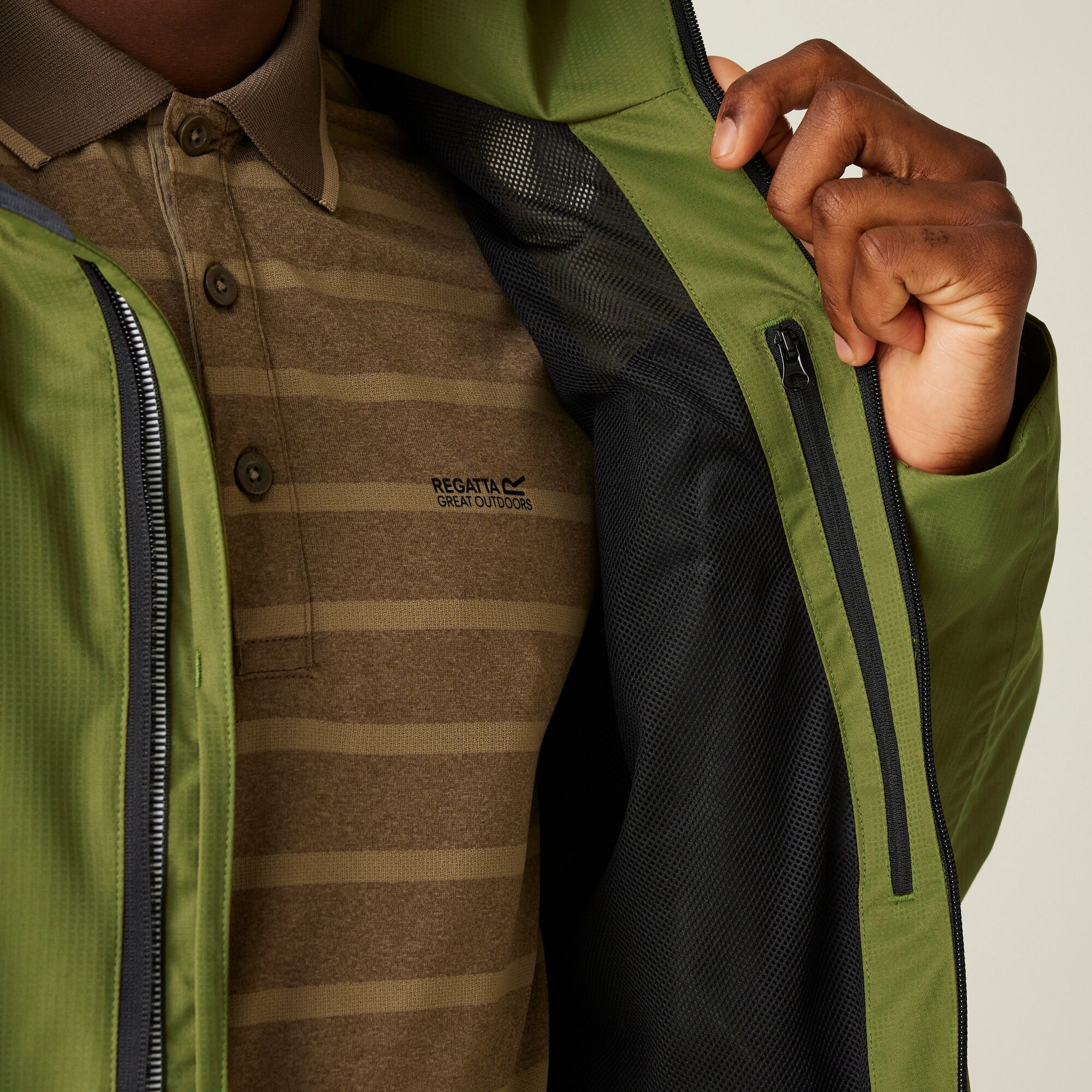 Men's Oakhowe Waterproof Jacket | Nephrite Green