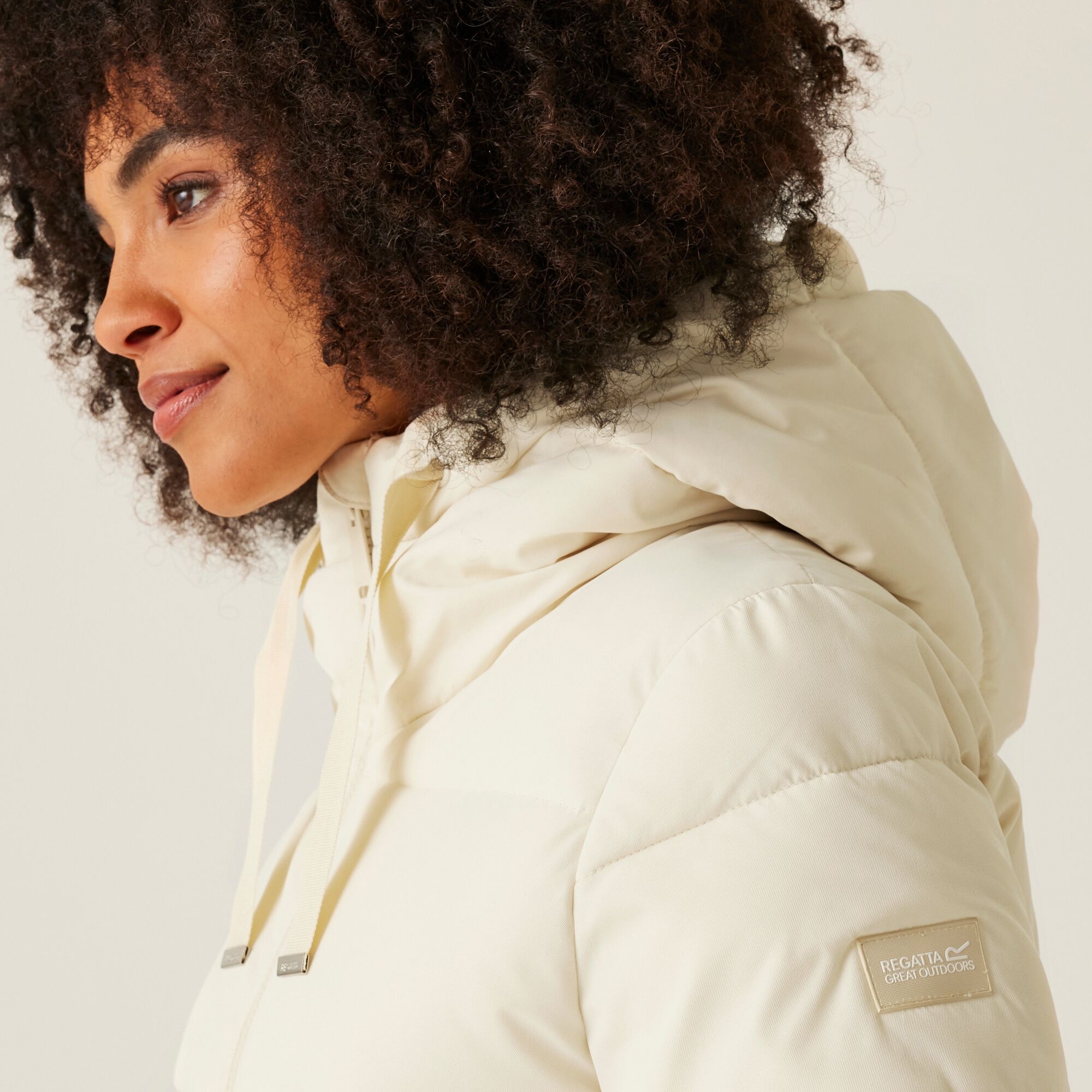 Women's Arilie Quilted Jacket | Light Vanilla