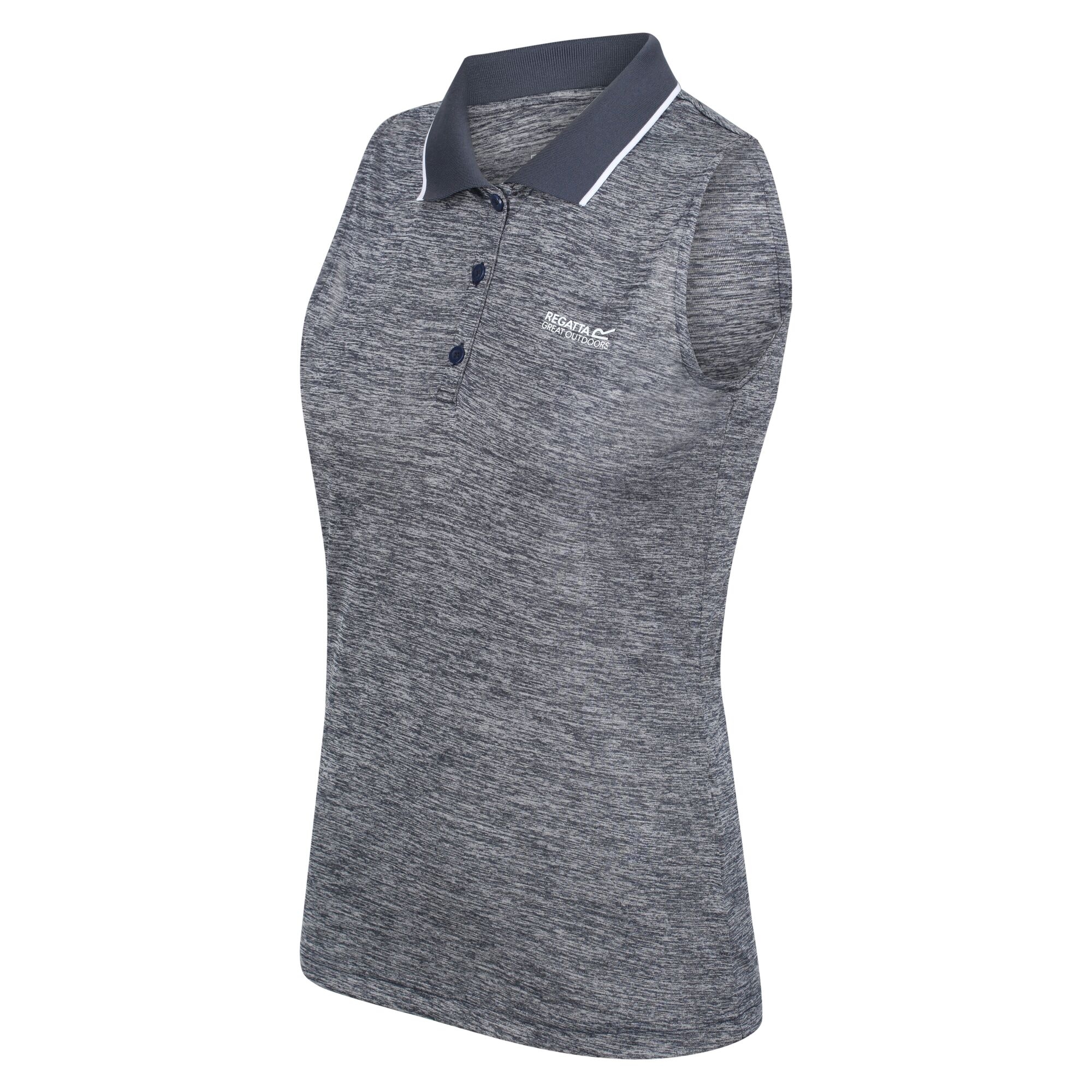 Women's Tima II Polo Vest Top | Navy