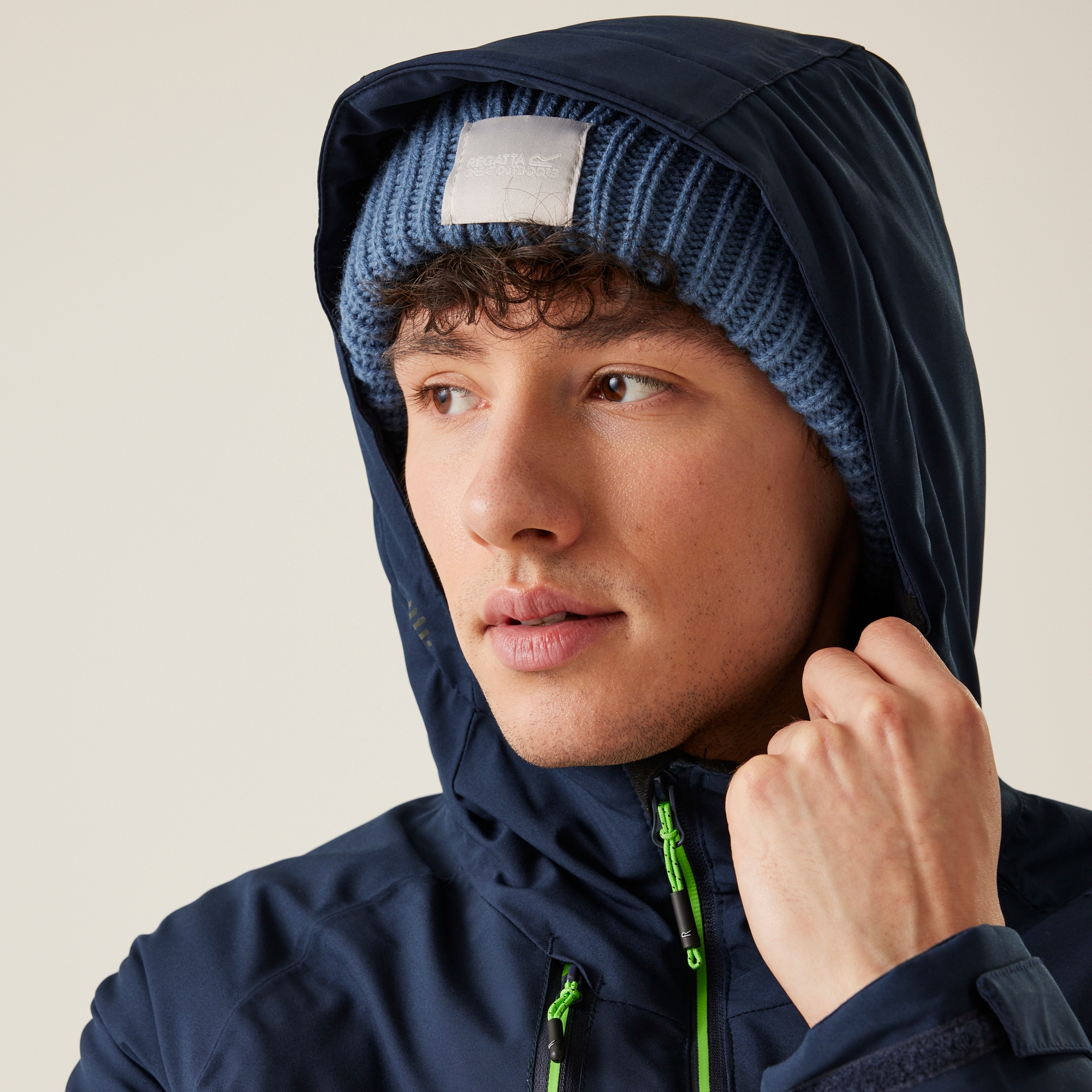 Men's Highton Stretch Padded Jacket III | Navy Green Flash