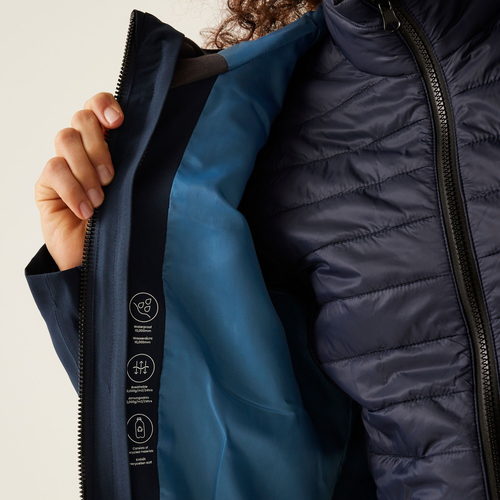 Women's Denbury V 3-in-1 Jacket | Navy Coronet Blue