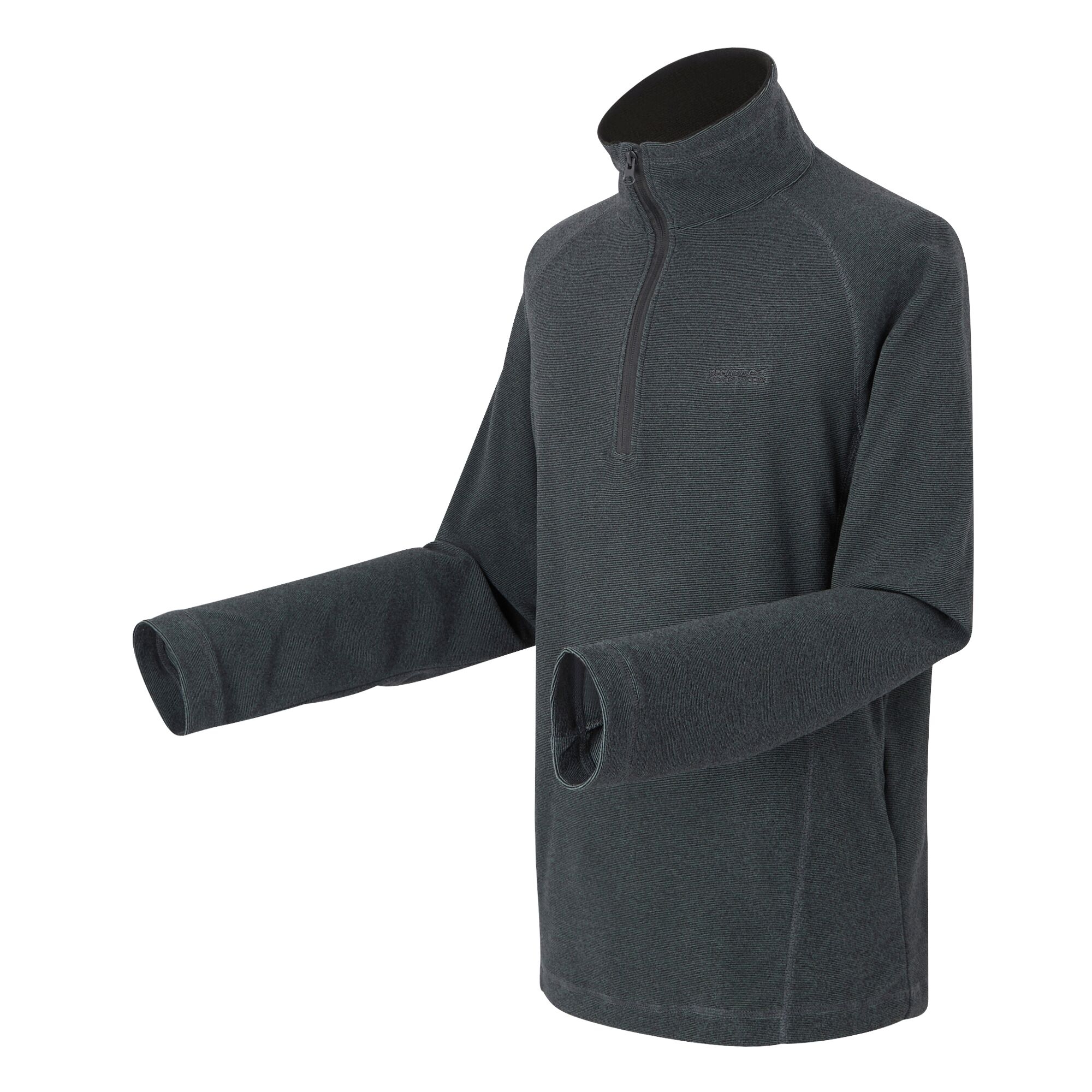 Men's Montes Lightweight Half Zip Fleece | Stormy Weather Black