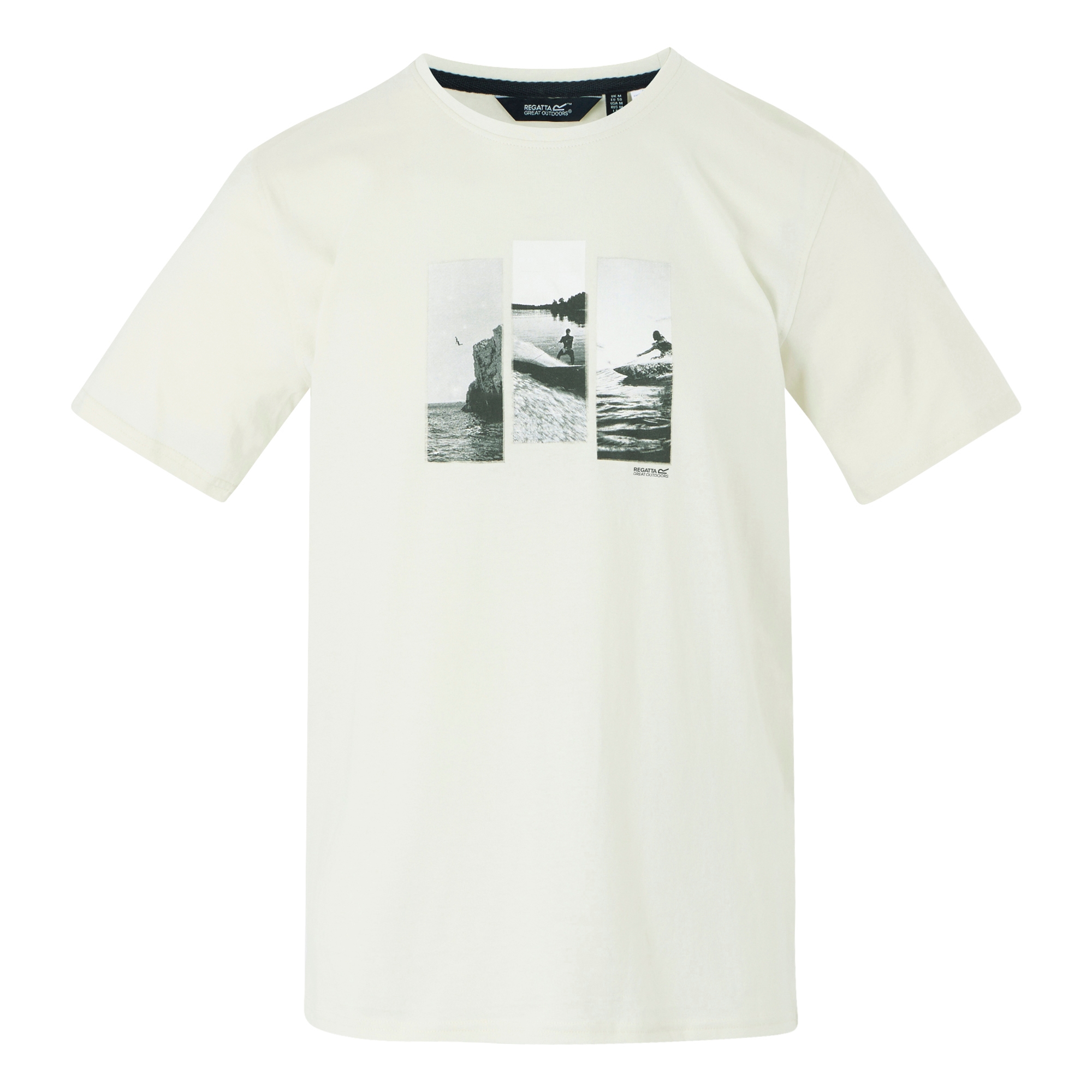 Men's Cline IX T-Shirt | Stone White Photo