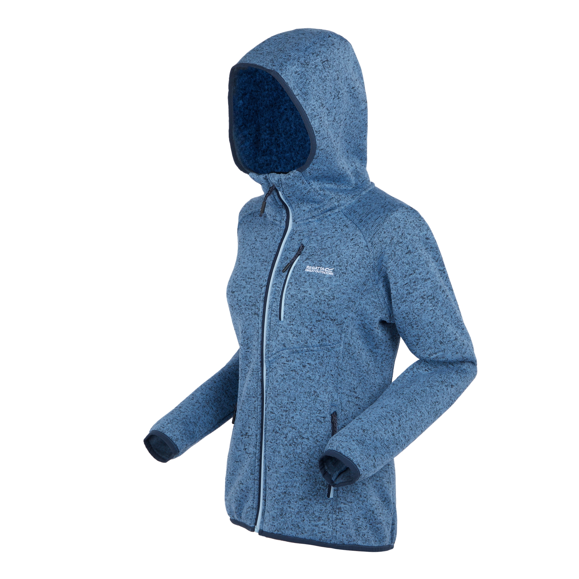 Women's Newhill Hooded Fleece | Coronet Blue Clear Sky