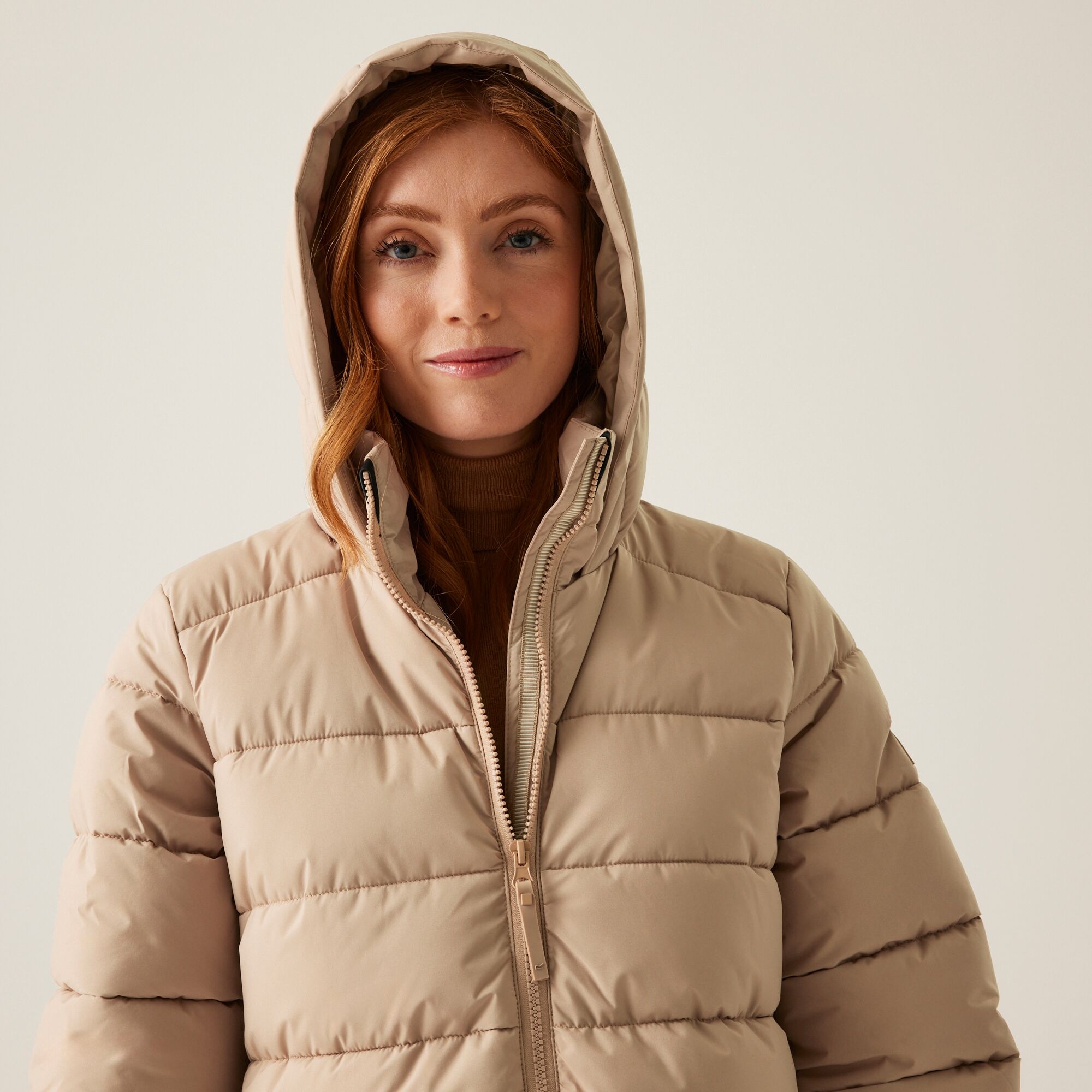 Women's Elender Quilted Jacket | Warm Taupe
