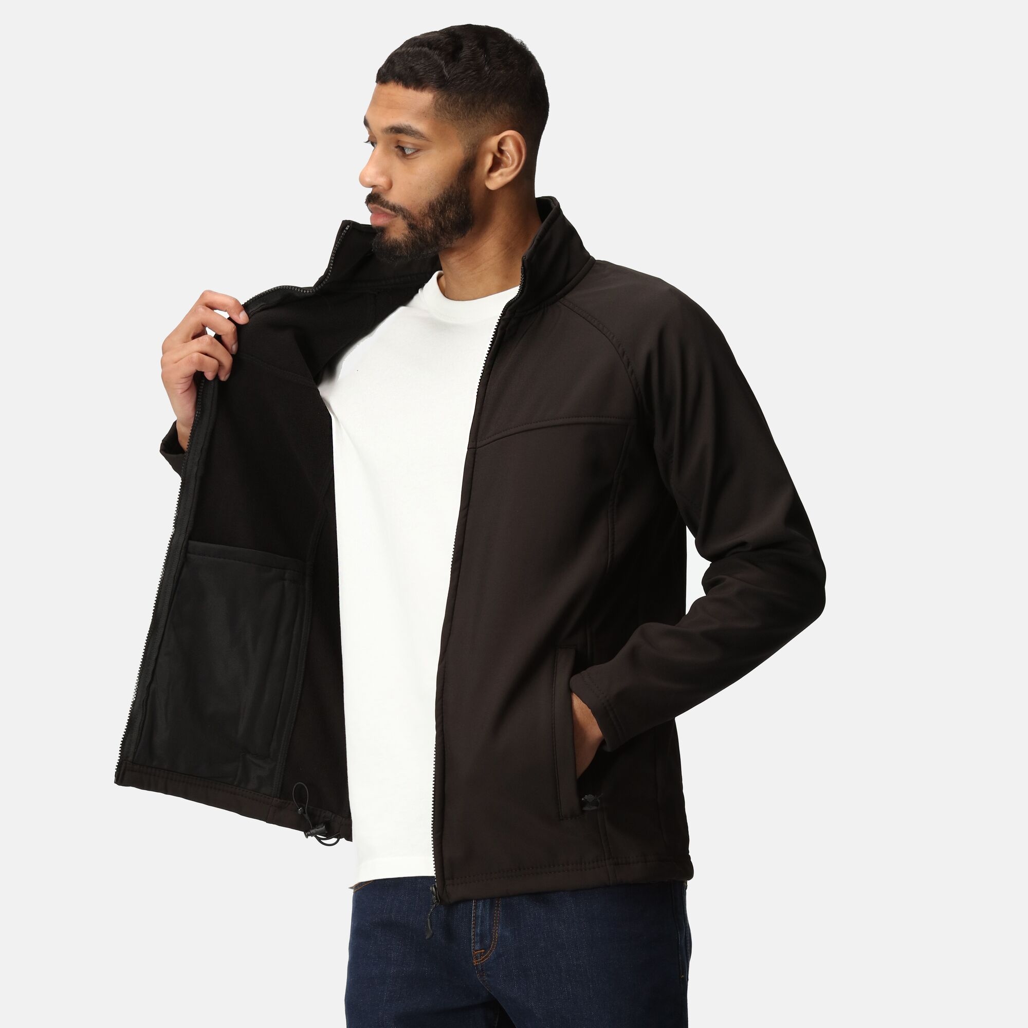 Men's Uproar Softshell Jacket | Black