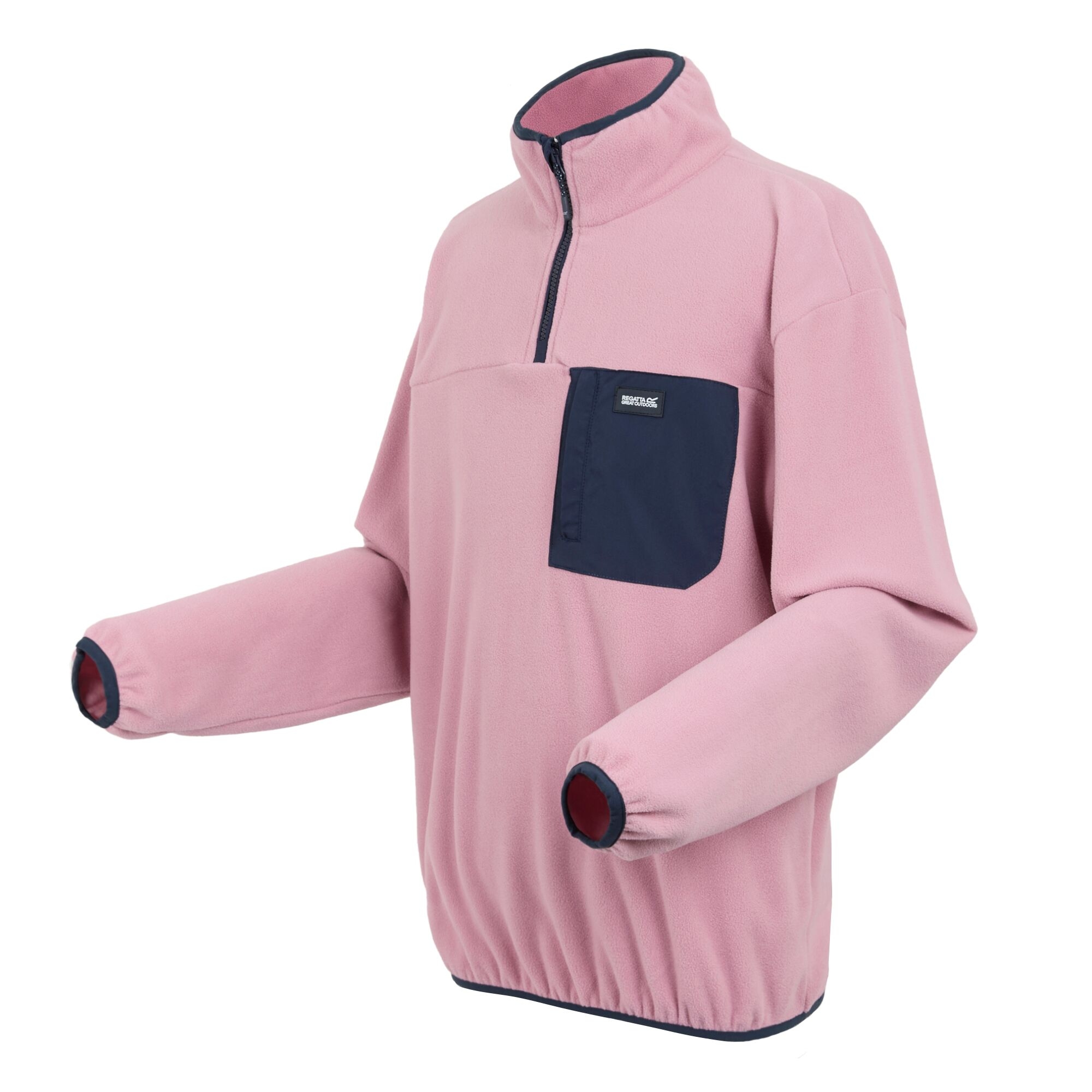 Men's Frankie Half Zip Fleece | Lilas Navy