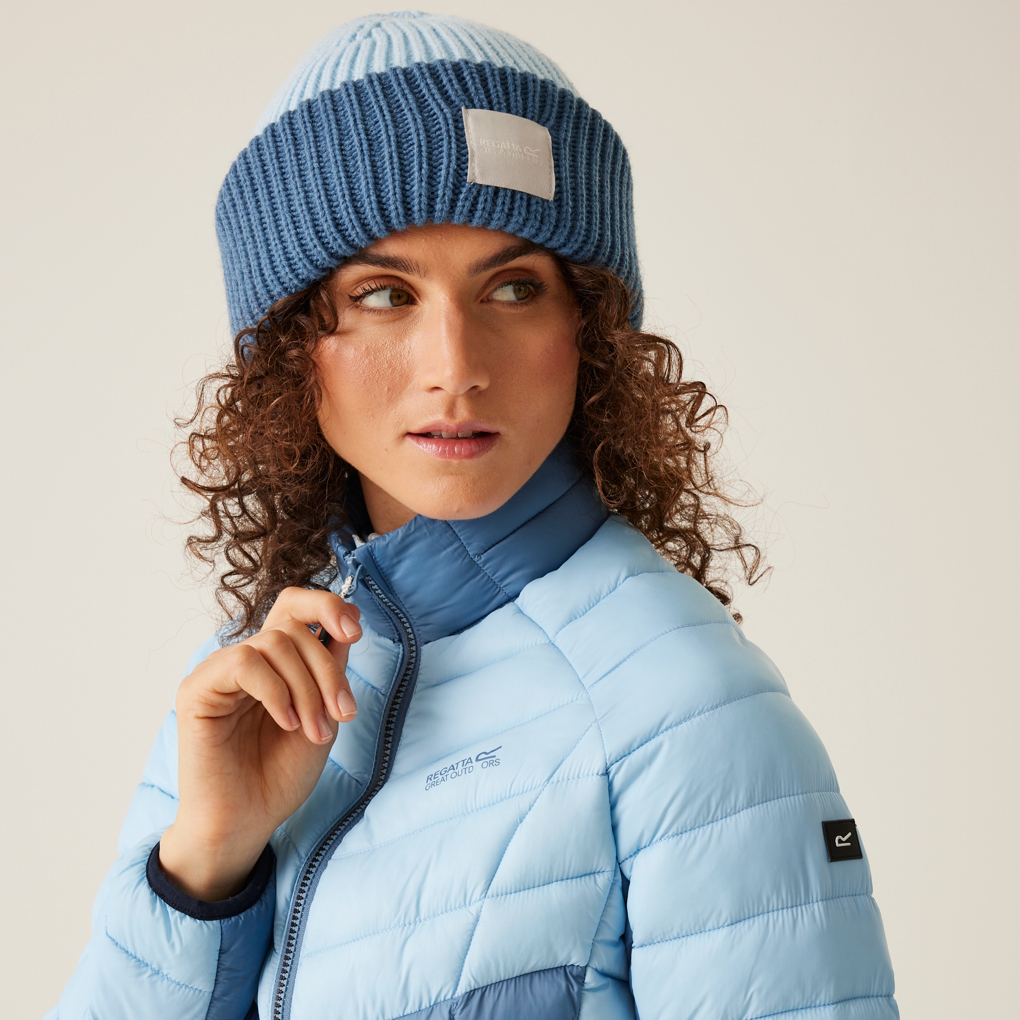 Women's Dalent Quilted Jacket | Clear Sky Coronet Blue