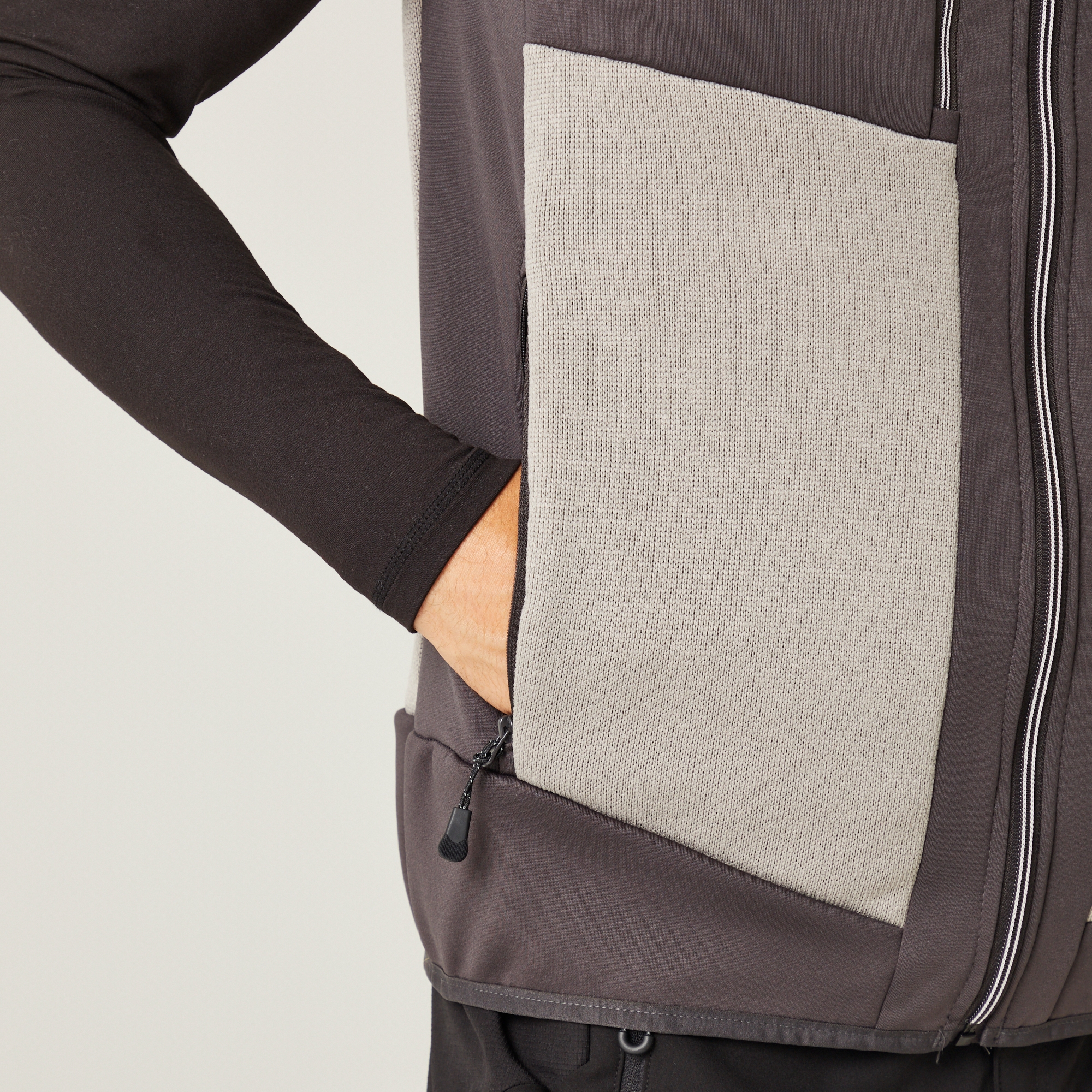 Men's E-Volve Stretch Bodywarmer | Mineral Grey Ash