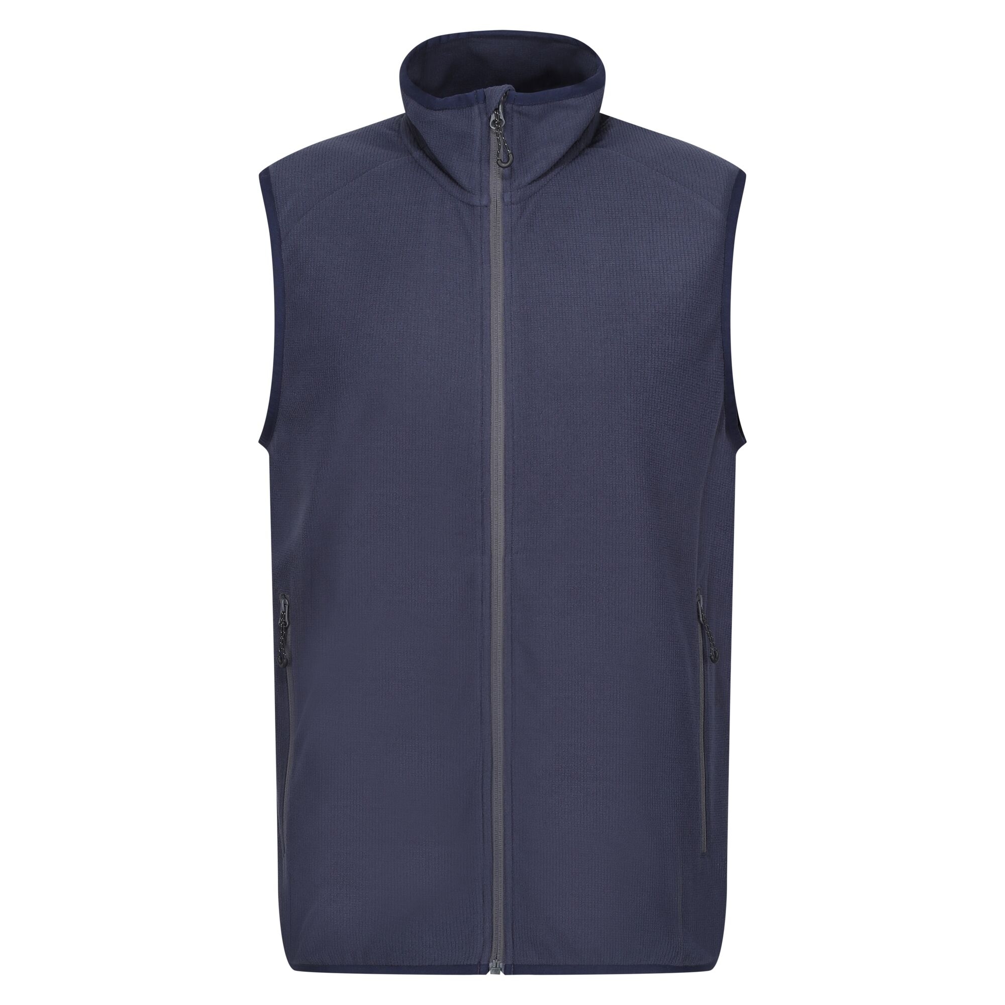 Men's Navigate Fleece Bodywarmer | Navy Seal Grey