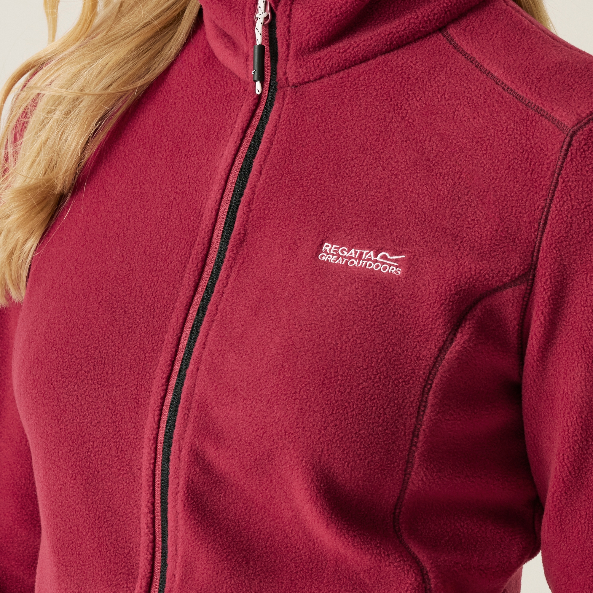 Women's Floreo IV Full Zip Fleece | Rumba Red