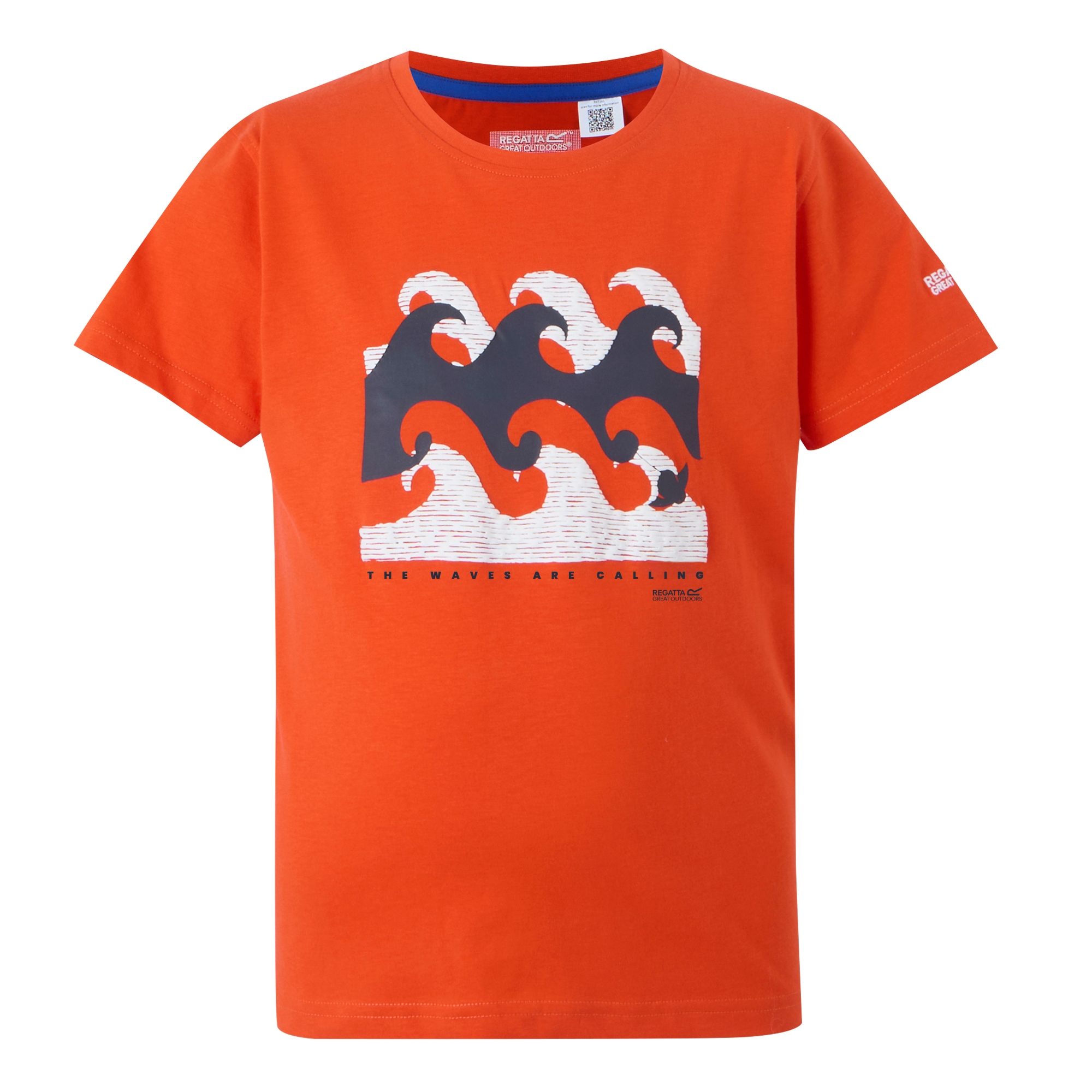 Kids' Bosley VIII T-Shirt | Tangerine Tango