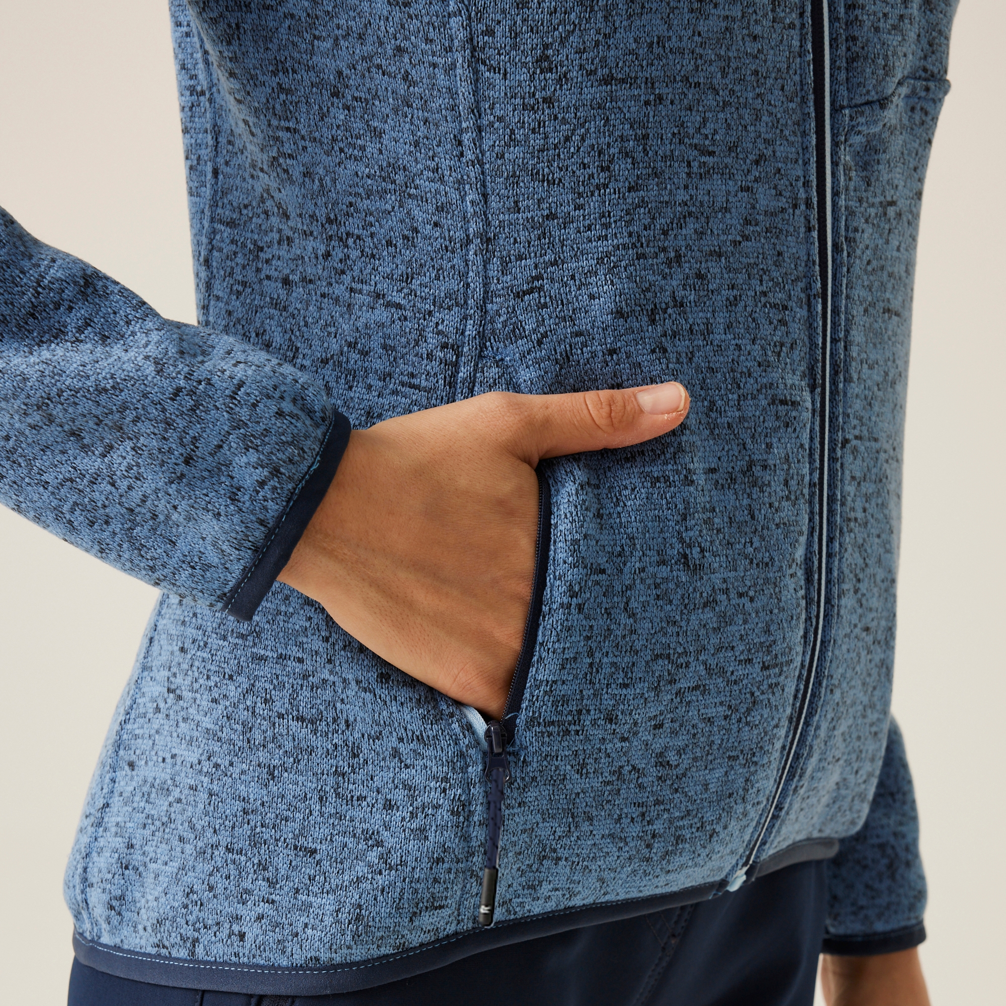 Women's Newhill Hooded Fleece | Coronet Blue Clear Sky