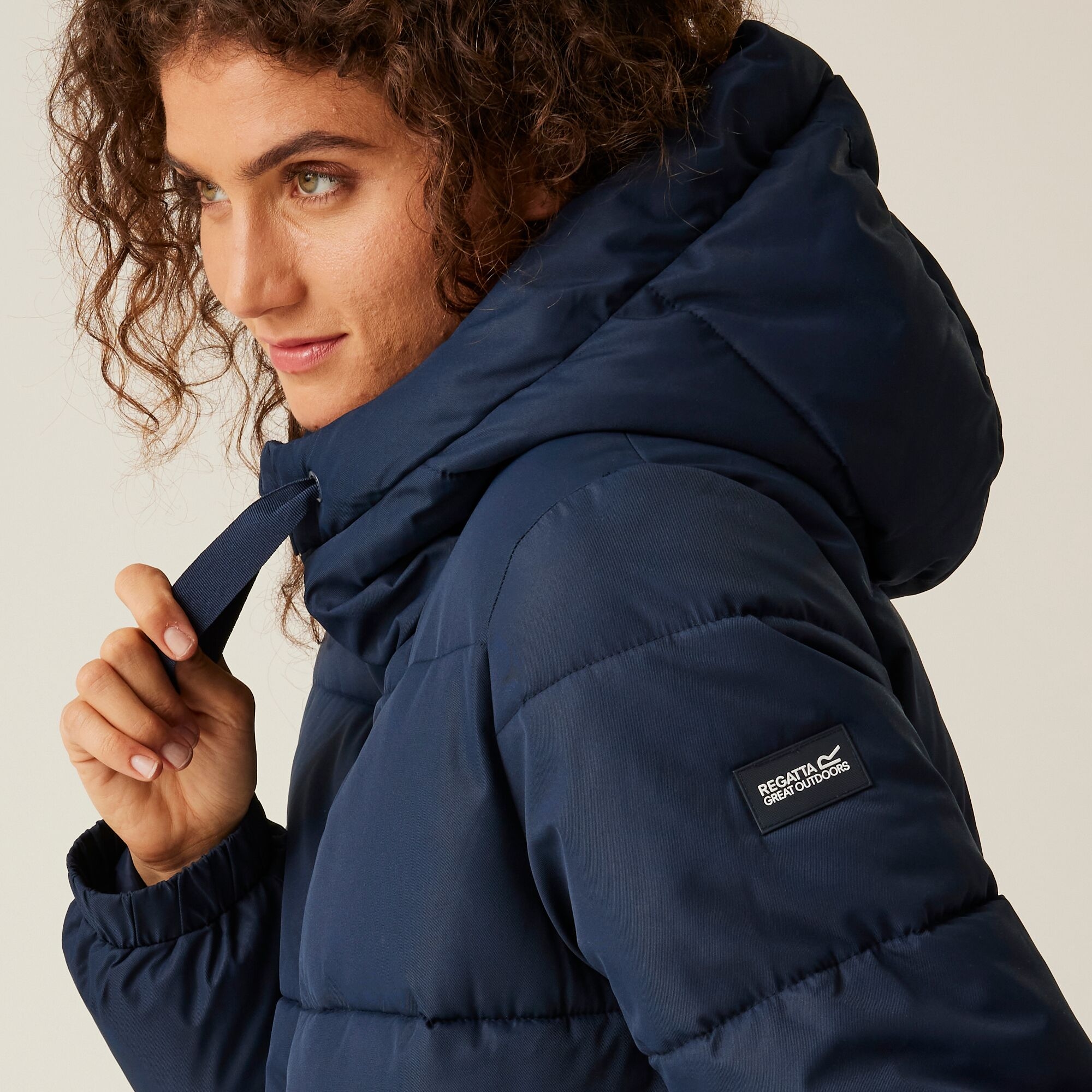 Women's Arilie Quilted Jacket | Navy