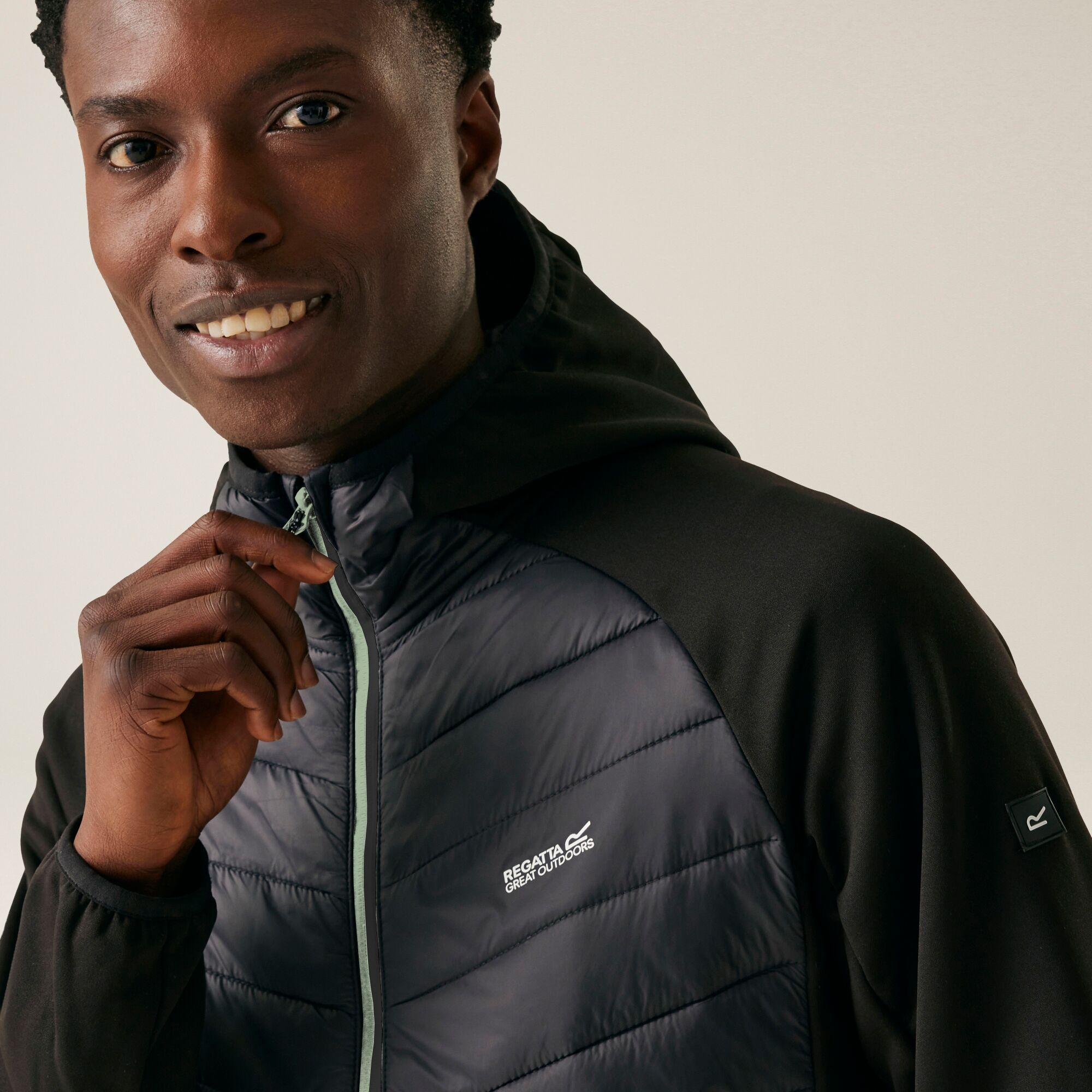 Men's Andreson VIII Hybrid Jacket | Ash Black