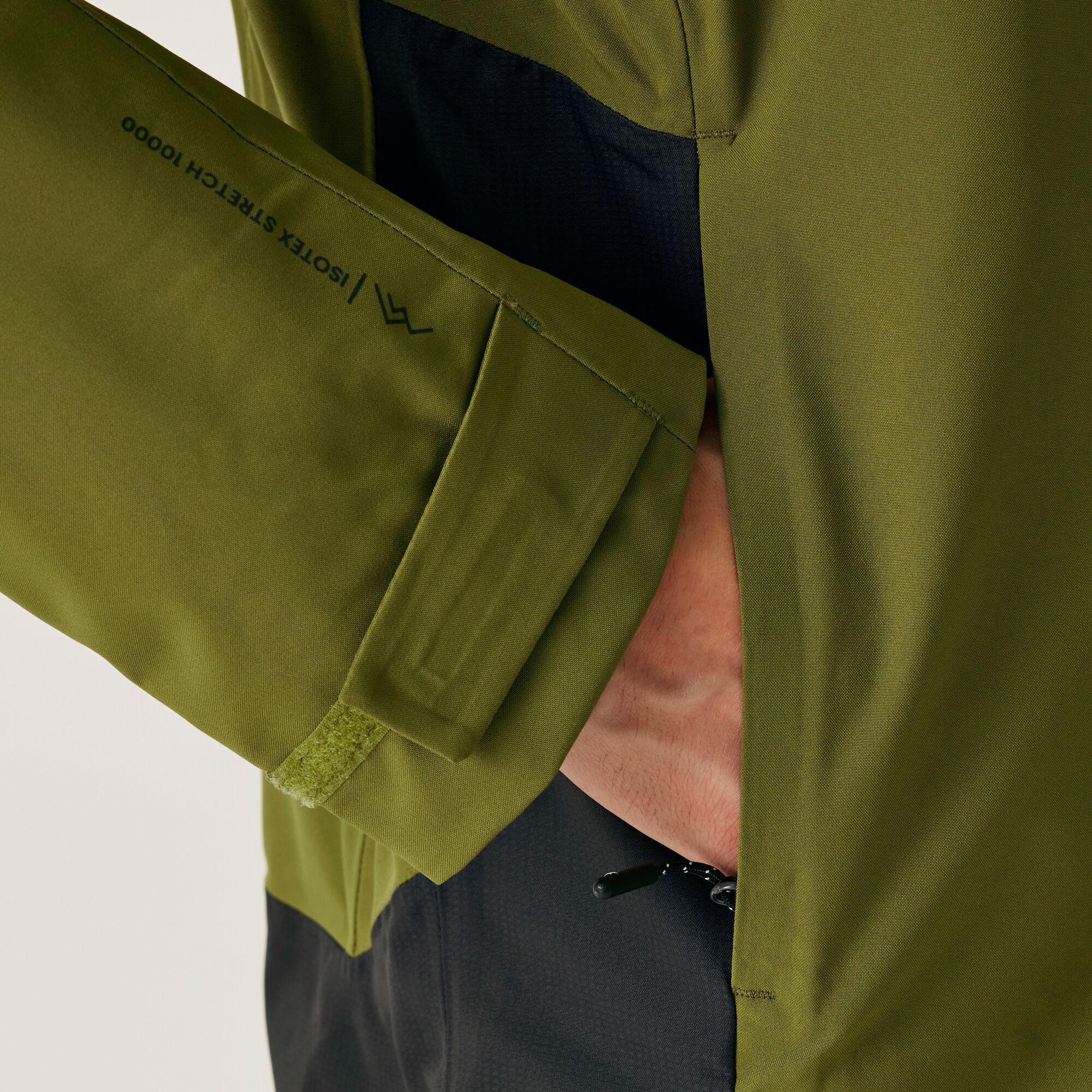 Men's Highton IV Stretch Waterproof Jacket | Nephrite Green Ash